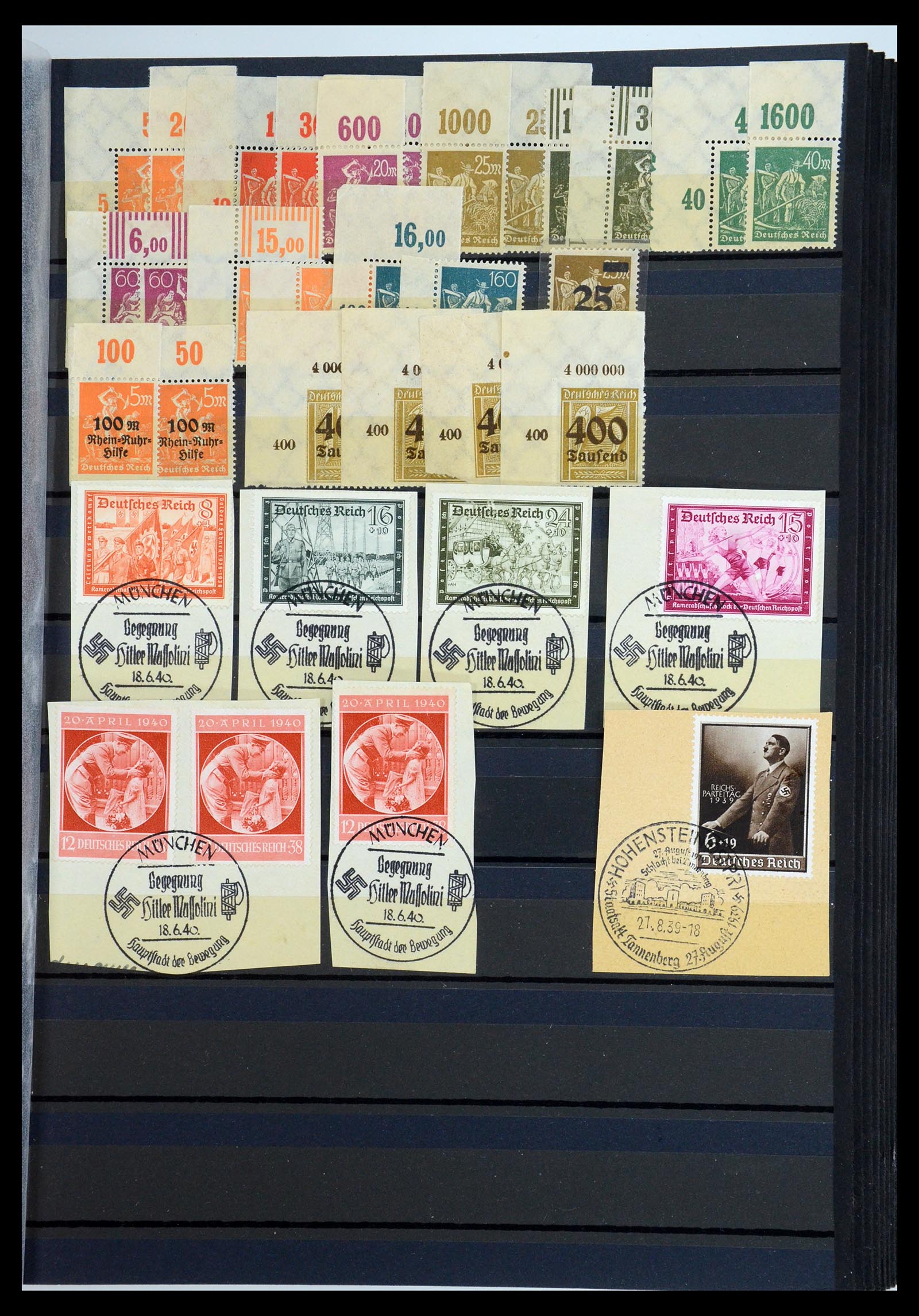 35439 021 - Postzegelverzameling 35439 Duitsland 1920-1955.