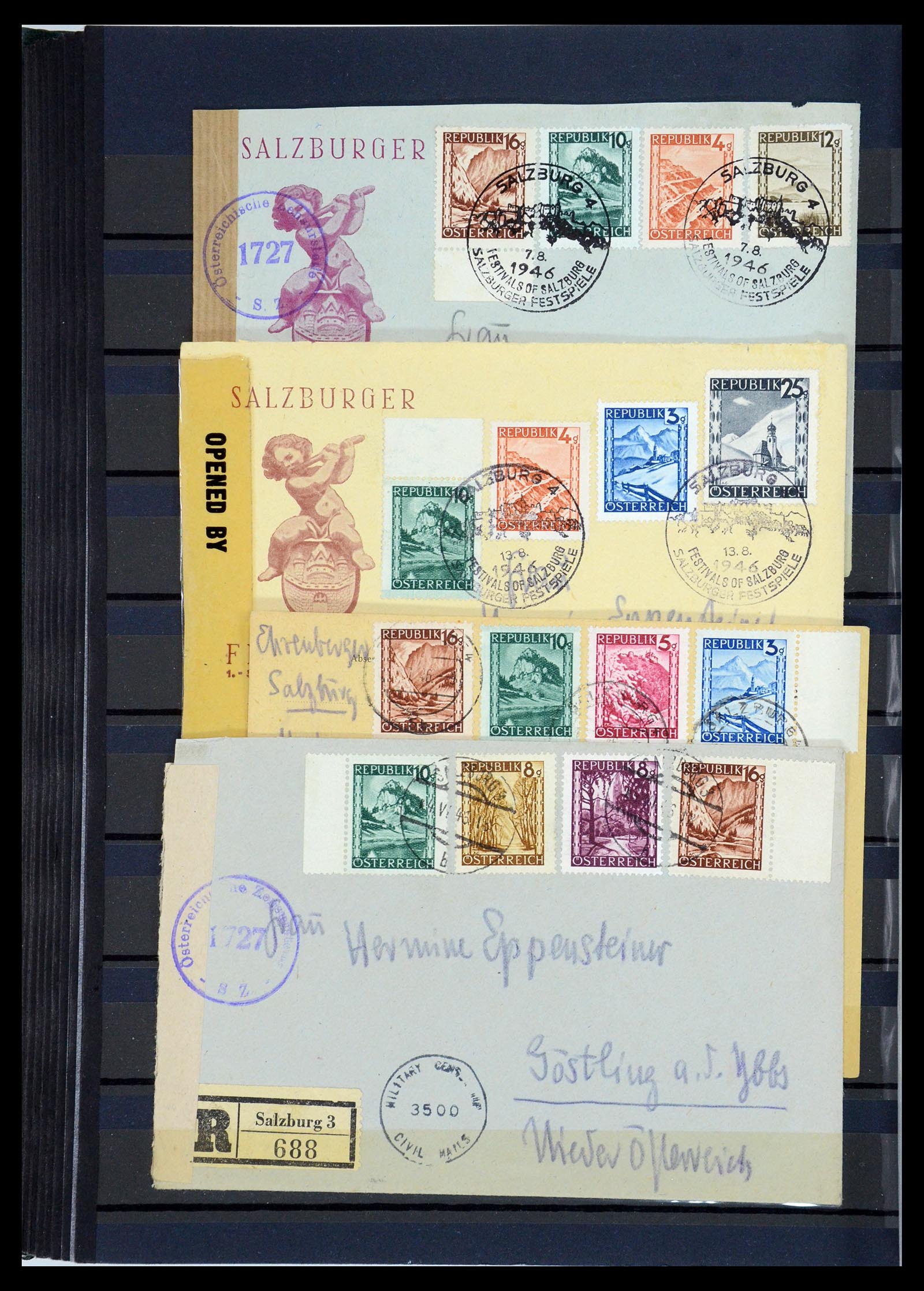 35439 026 - Stamp Collection 35439 Germany 1920-1955.