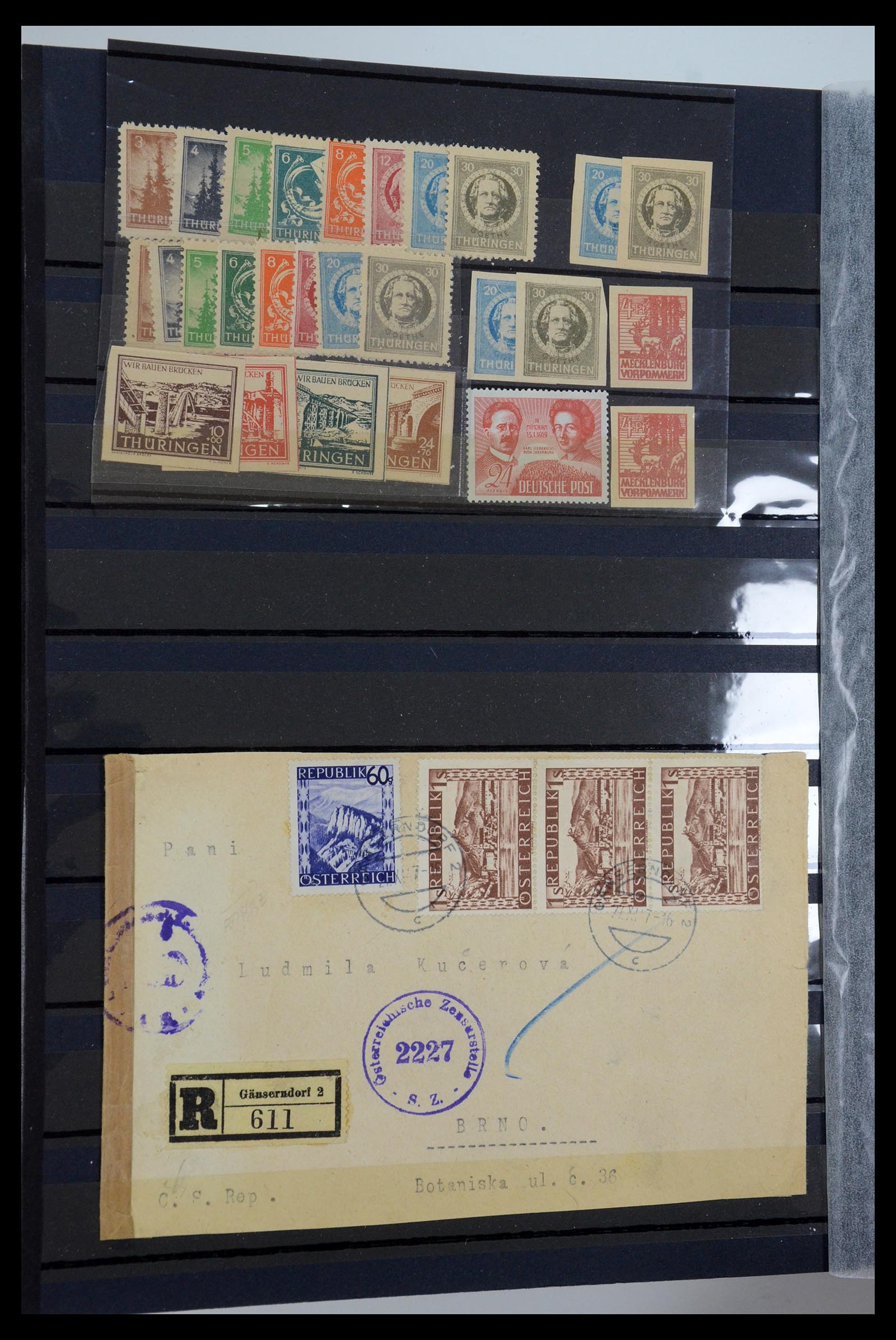 35439 038 - Stamp Collection 35439 Germany 1920-1955.