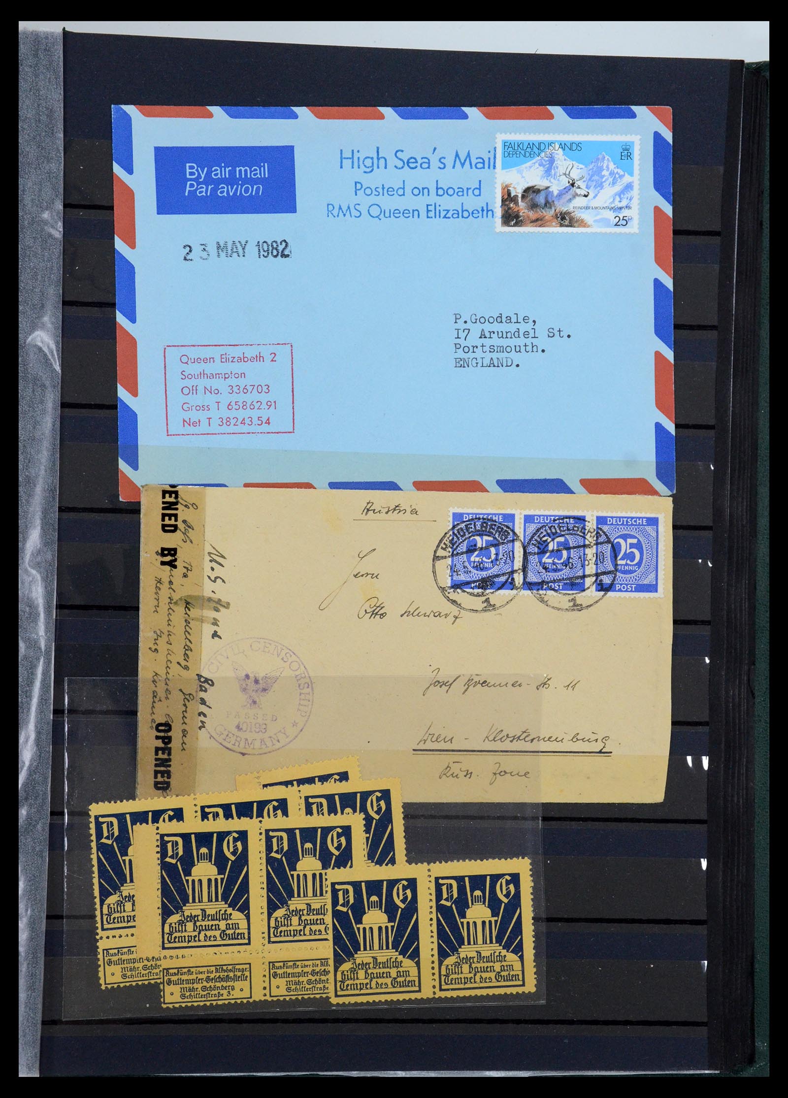 35439 044 - Postzegelverzameling 35439 Duitsland 1920-1955.