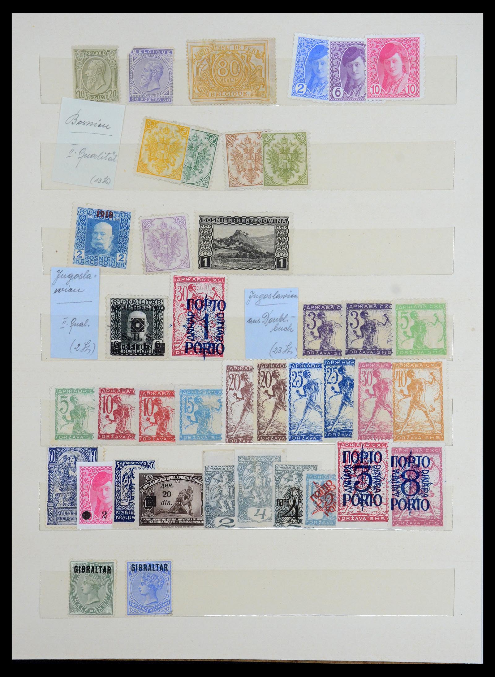 35442 006 - Stamp Collection 35442 World 1855-1940.