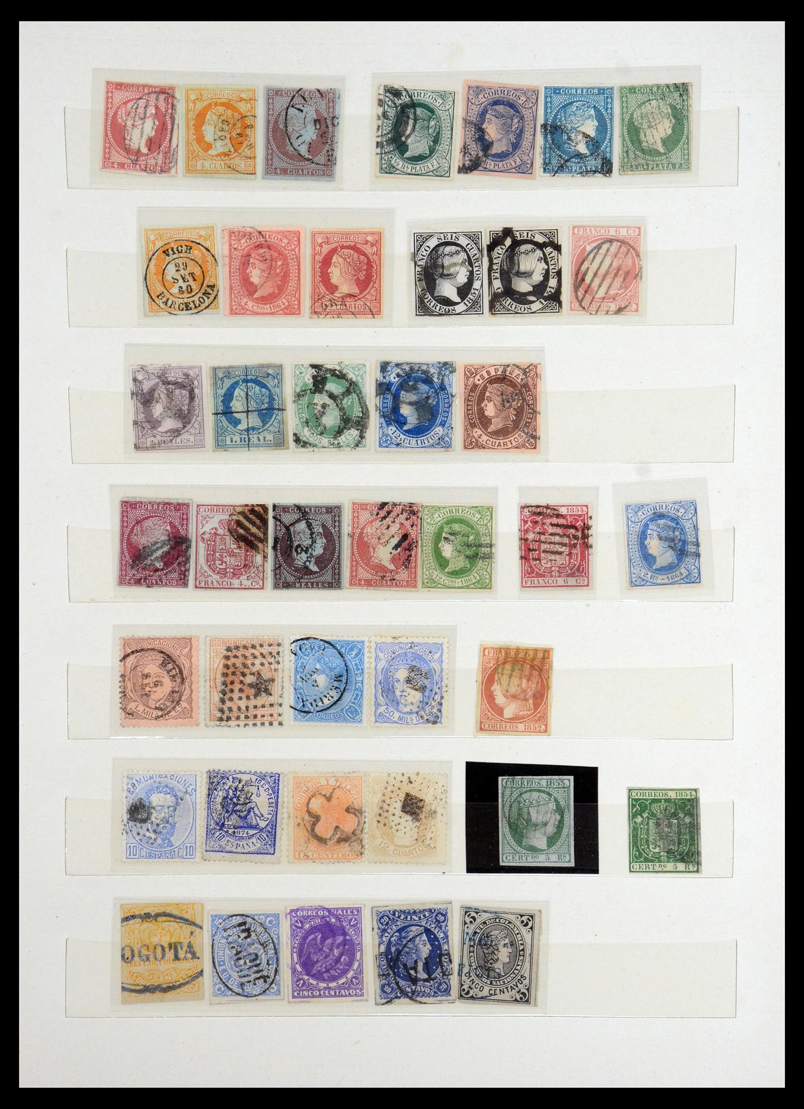 35442 009 - Stamp Collection 35442 World 1855-1940.