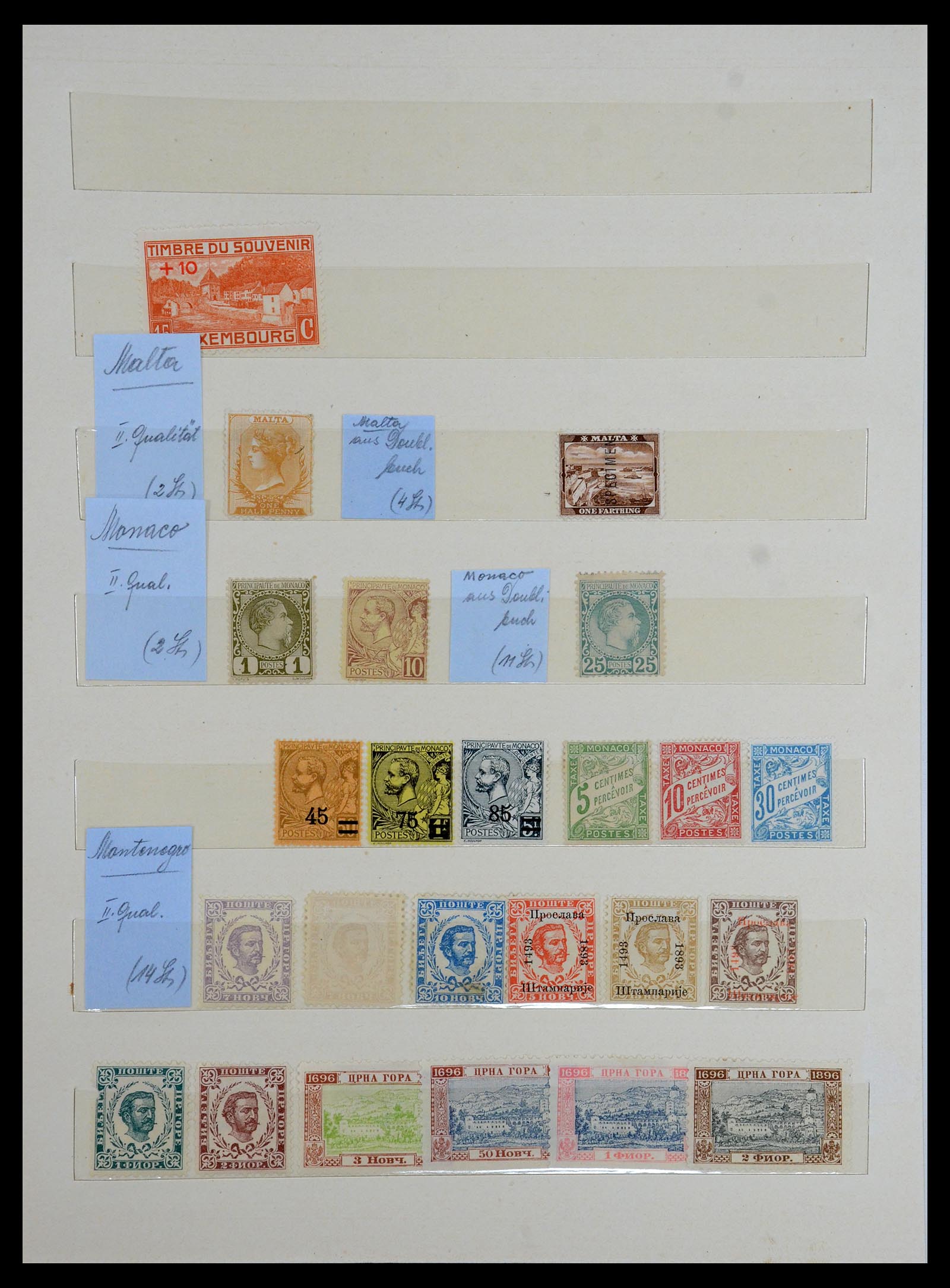 35442 010 - Stamp Collection 35442 World 1855-1940.