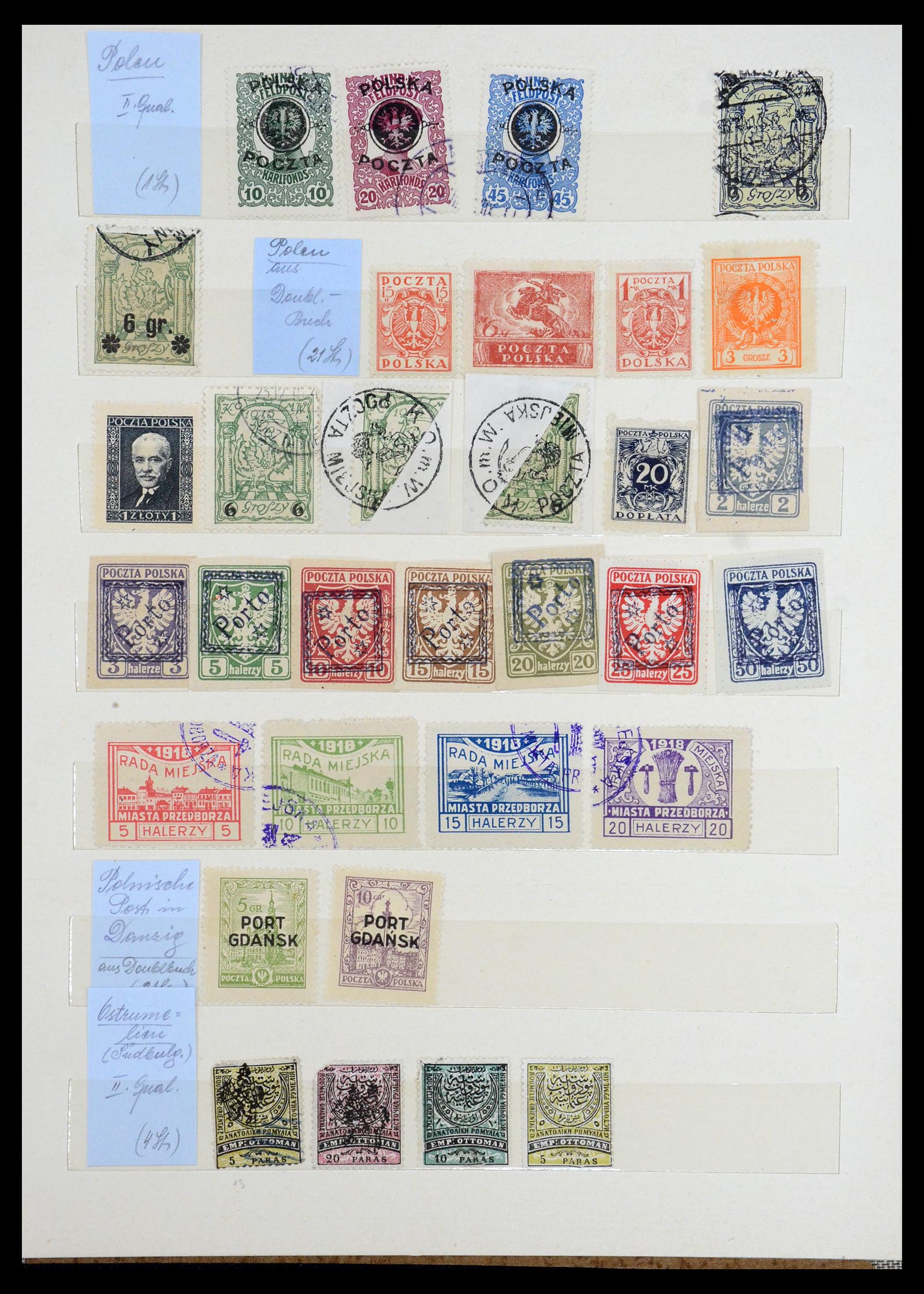 35442 012 - Stamp Collection 35442 World 1855-1940.