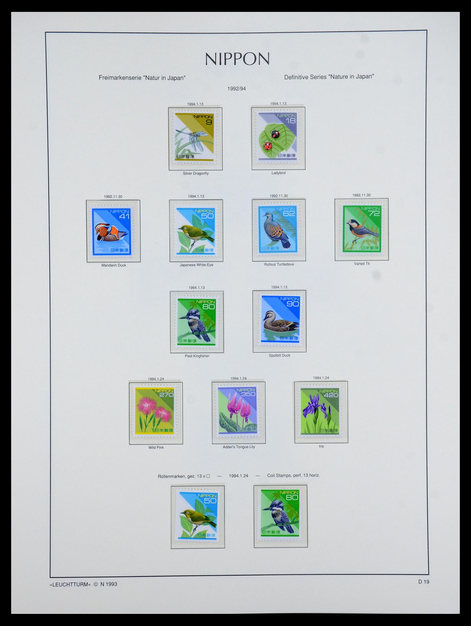 35450 019 - Postzegelverzameling 35450 Japan 1871-1998.