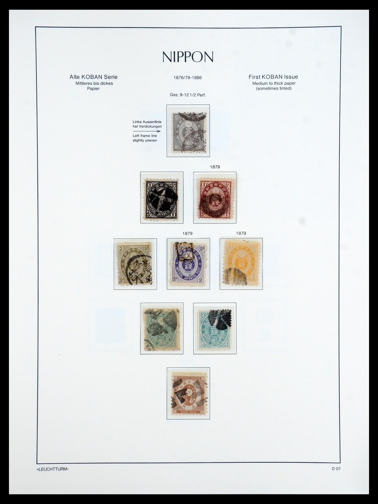 35450 034 - Postzegelverzameling 35450 Japan 1871-1998.