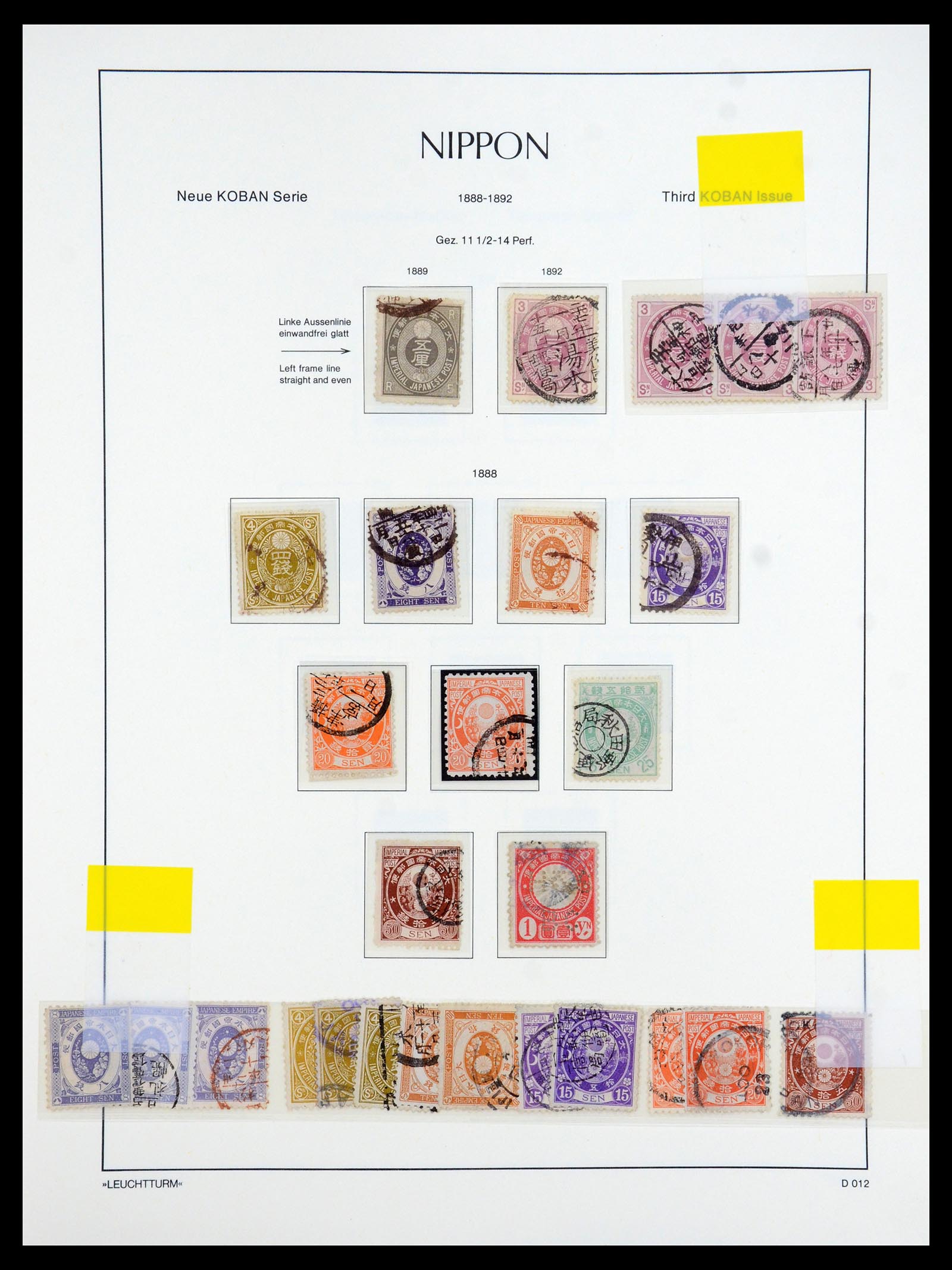 35450 039 - Postzegelverzameling 35450 Japan 1871-1998.