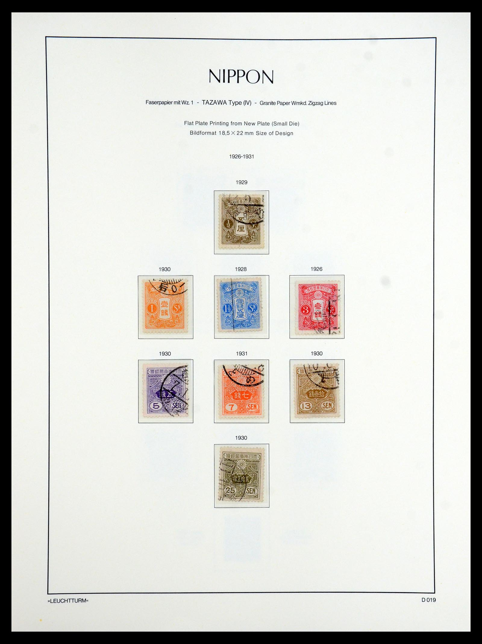 35450 046 - Postzegelverzameling 35450 Japan 1871-1998.