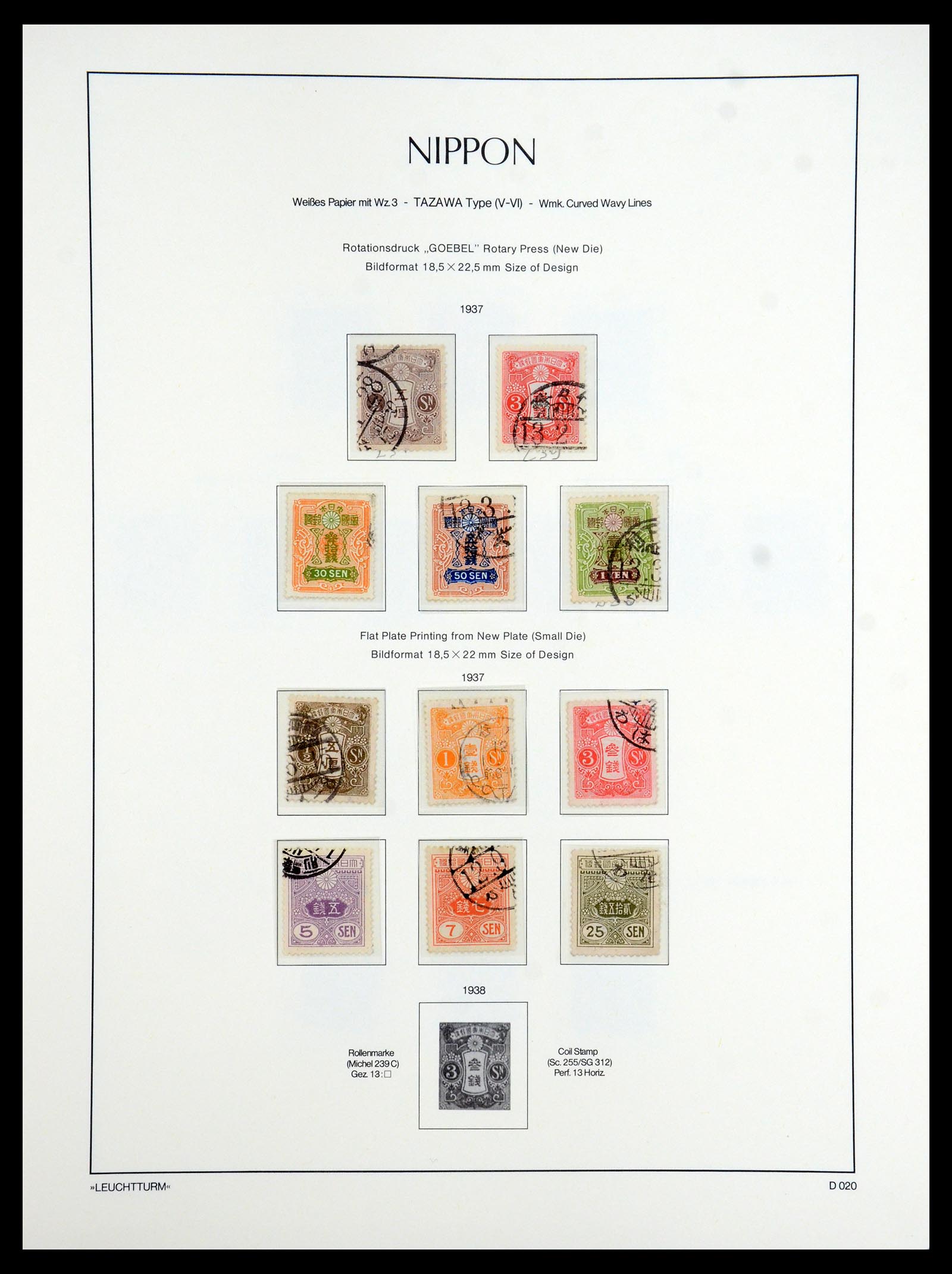 35450 047 - Postzegelverzameling 35450 Japan 1871-1998.