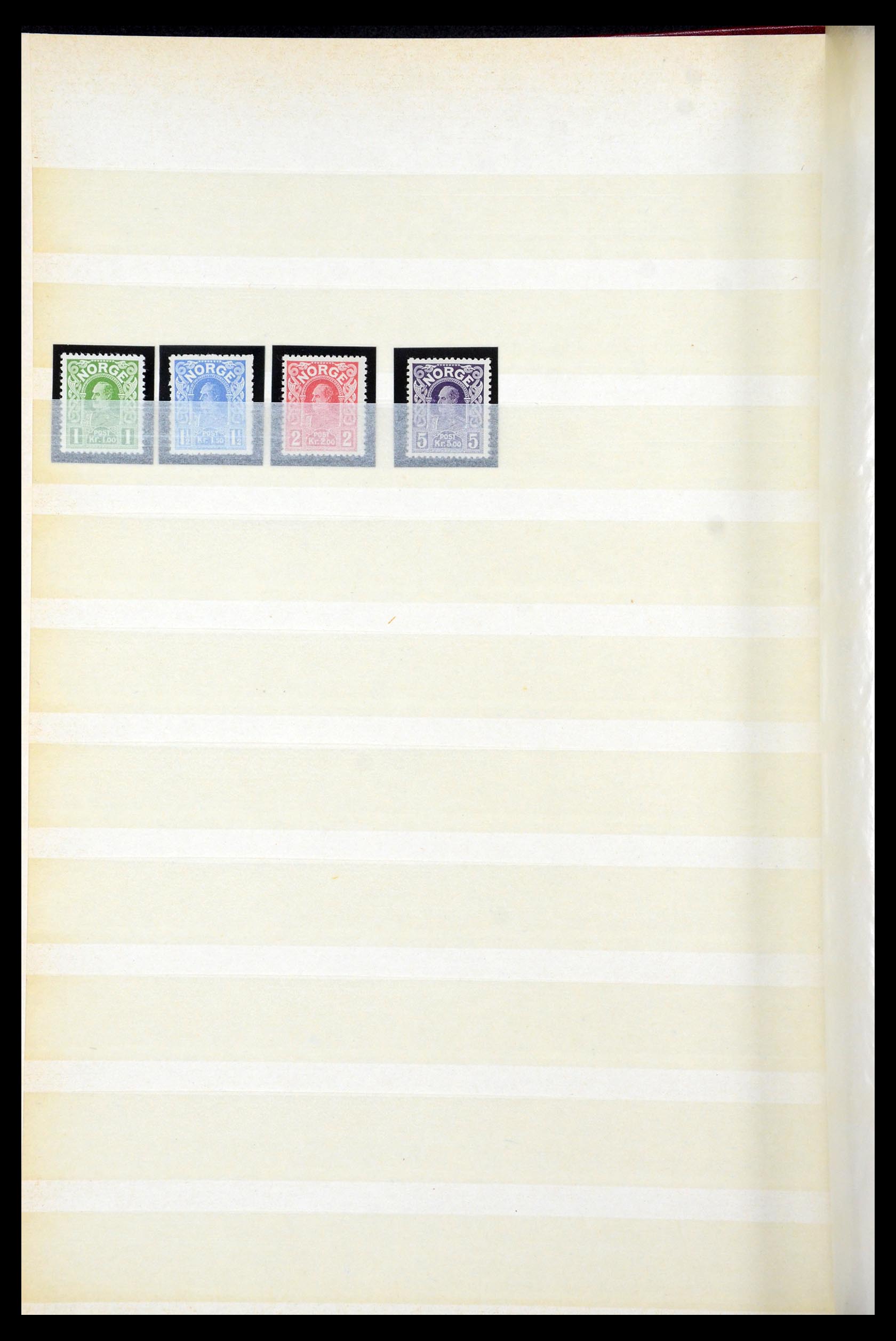 35453 001 - Postzegelverzameling 35453 Noorwegen 1910-1982.
