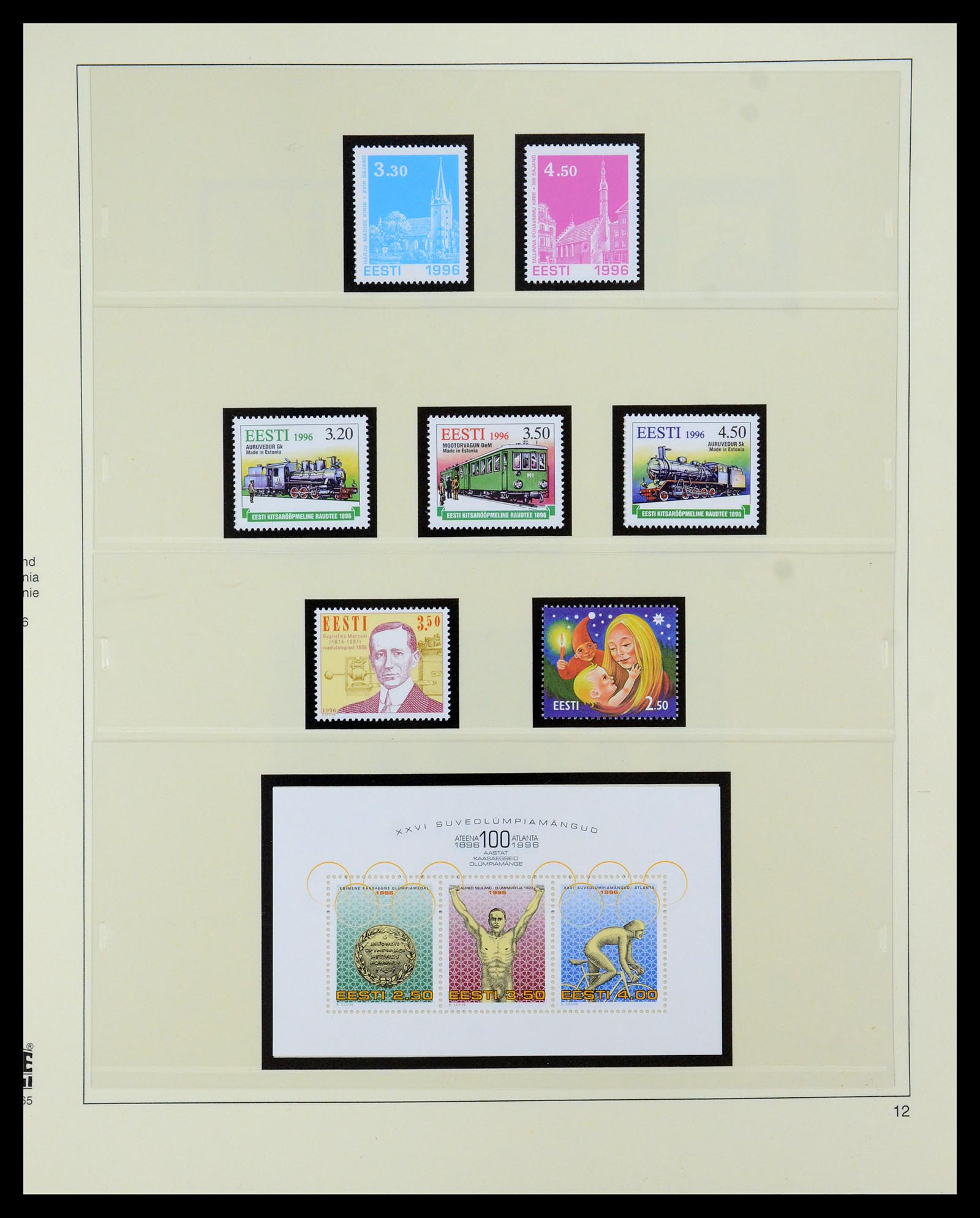 35454 012 - Postzegelverzameling 35454 Estland 1991-2012.