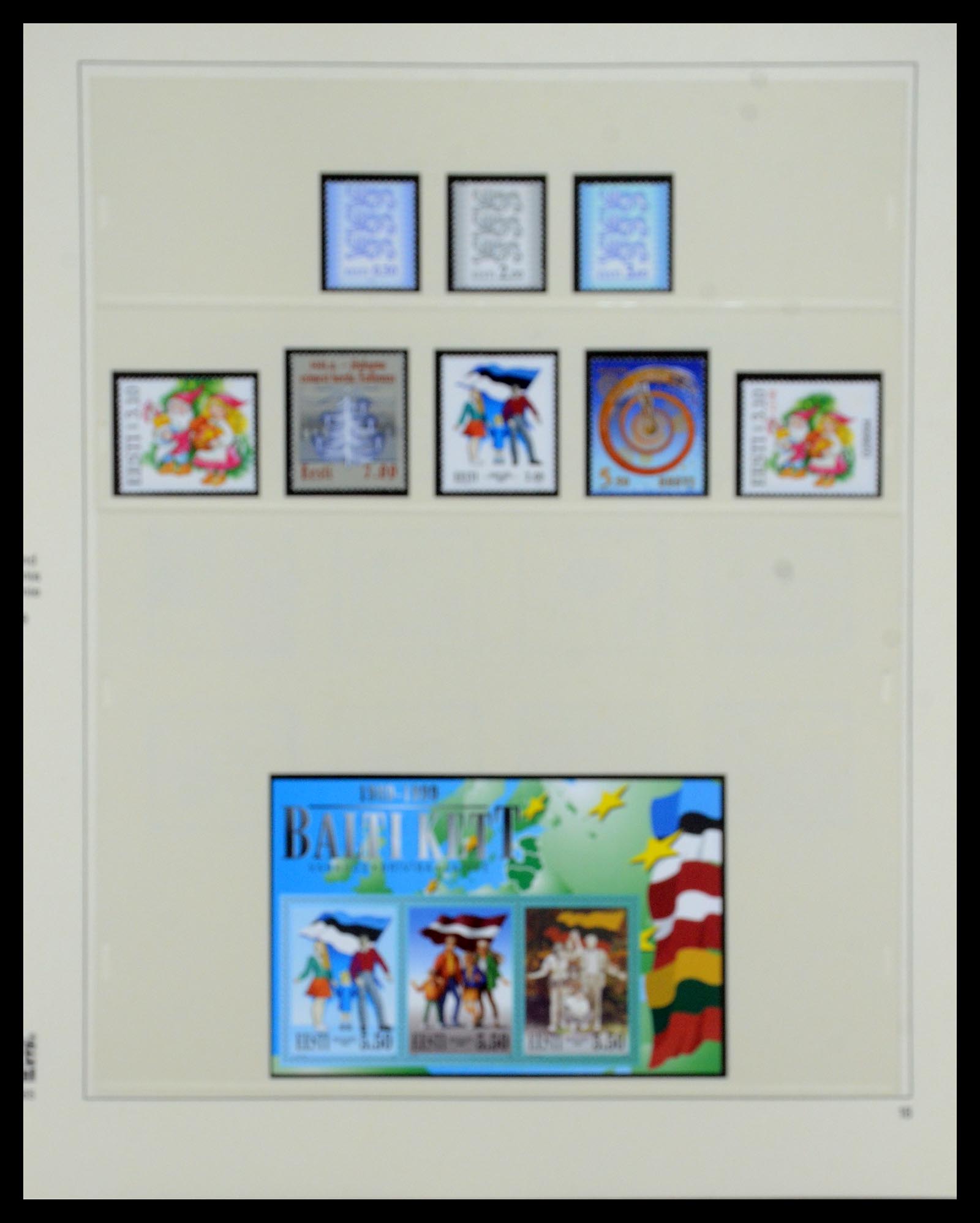 35454 018 - Postzegelverzameling 35454 Estland 1991-2012.