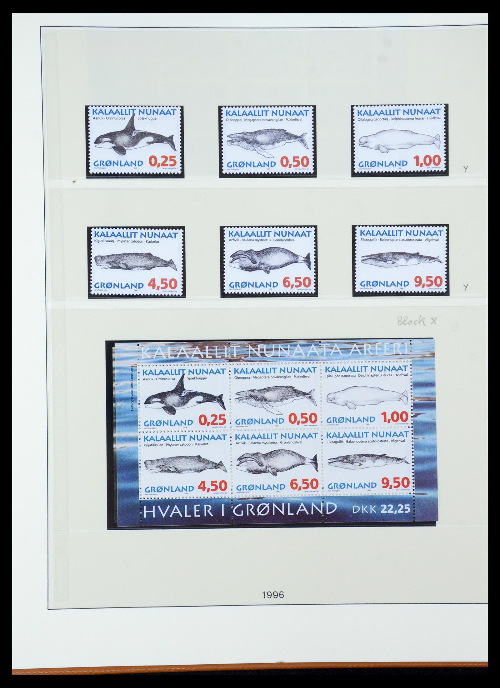 35456 035 - Postzegelverzameling 35456 Groenland 1938-2005.