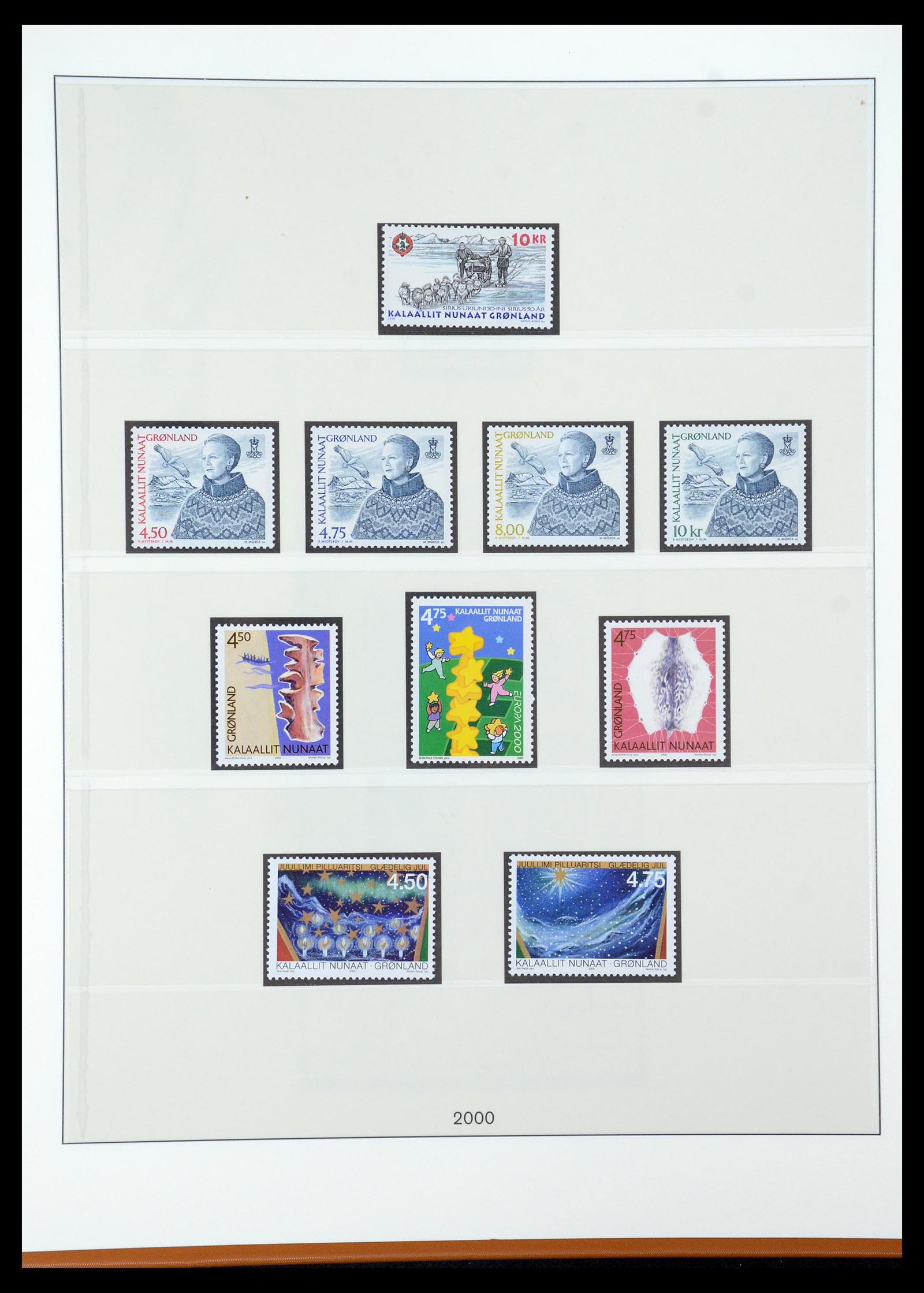 35456 047 - Postzegelverzameling 35456 Groenland 1938-2005.