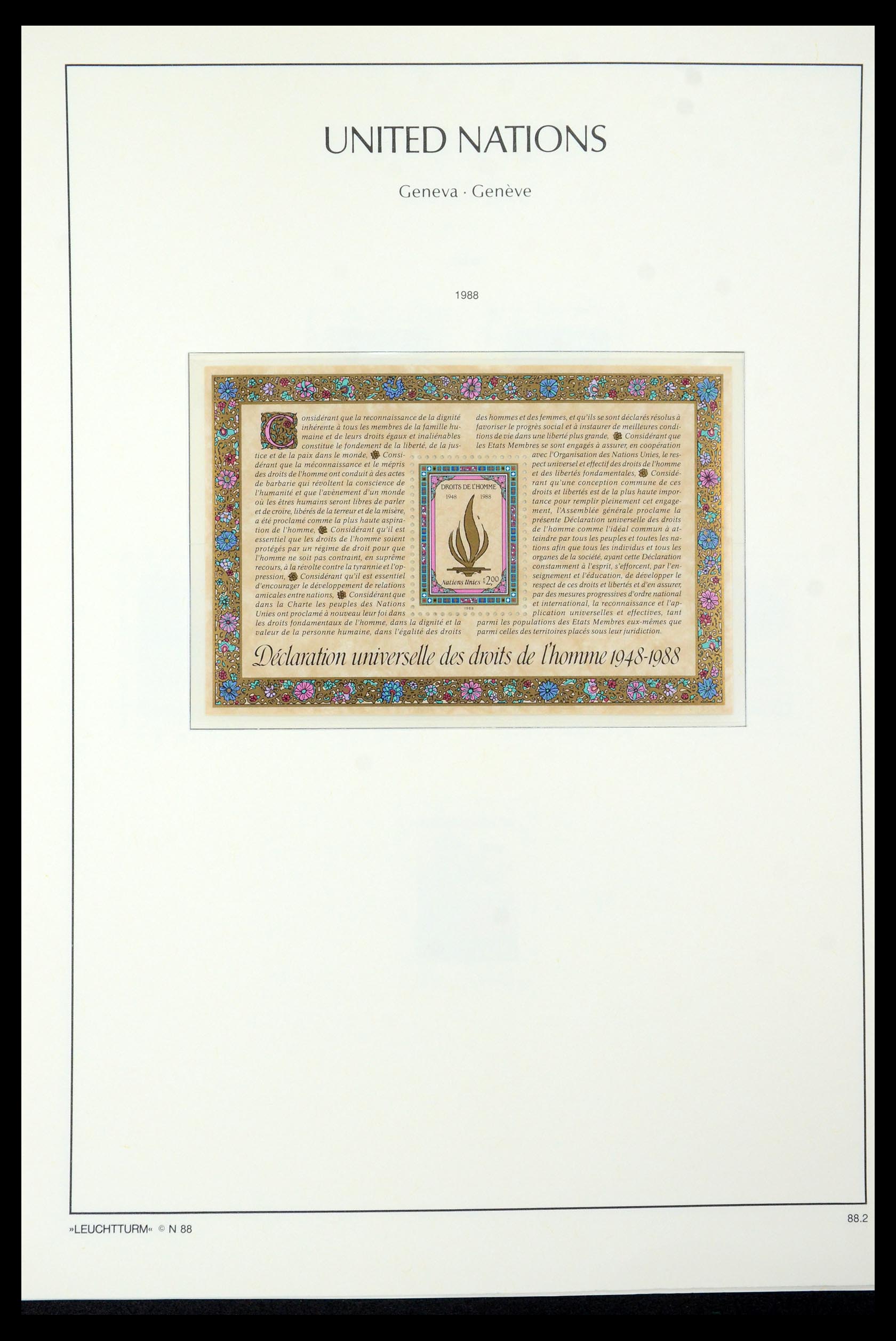 35457 024 - Postzegelverzameling 35457 Verenigde Naties Genève en Wenen 1969-2008