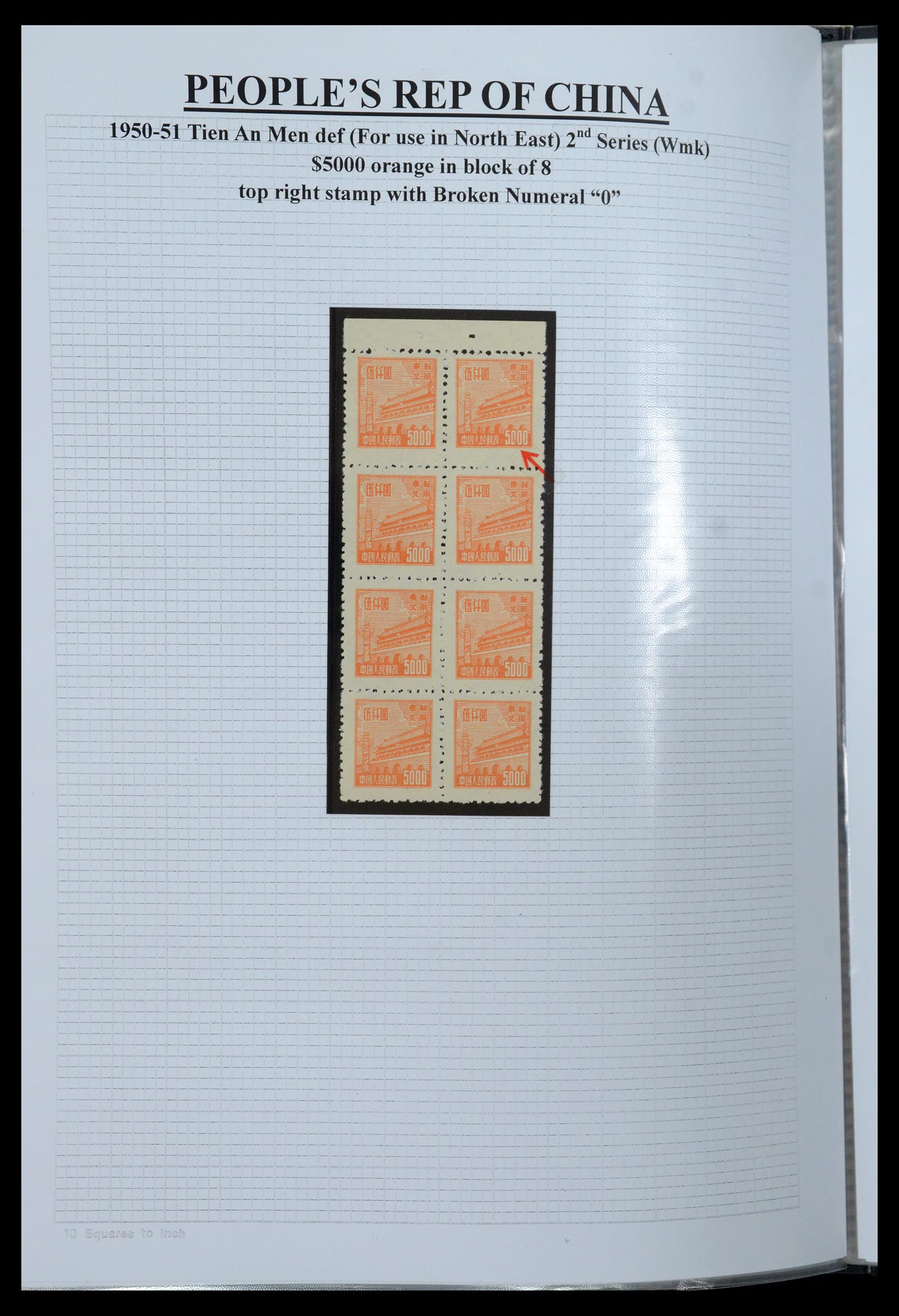35460 118 - Postzegelverzameling 35460 Noord Oost China 1950-1951.
