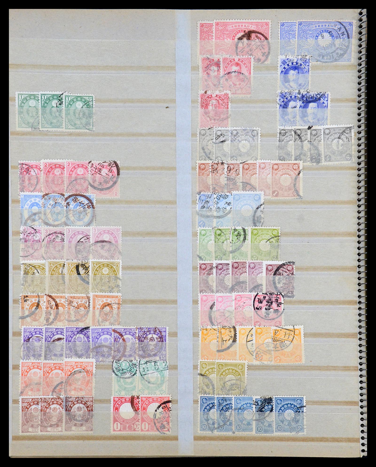 35461 002 - Postzegelverzameling 35461 Japan 1876-1972.