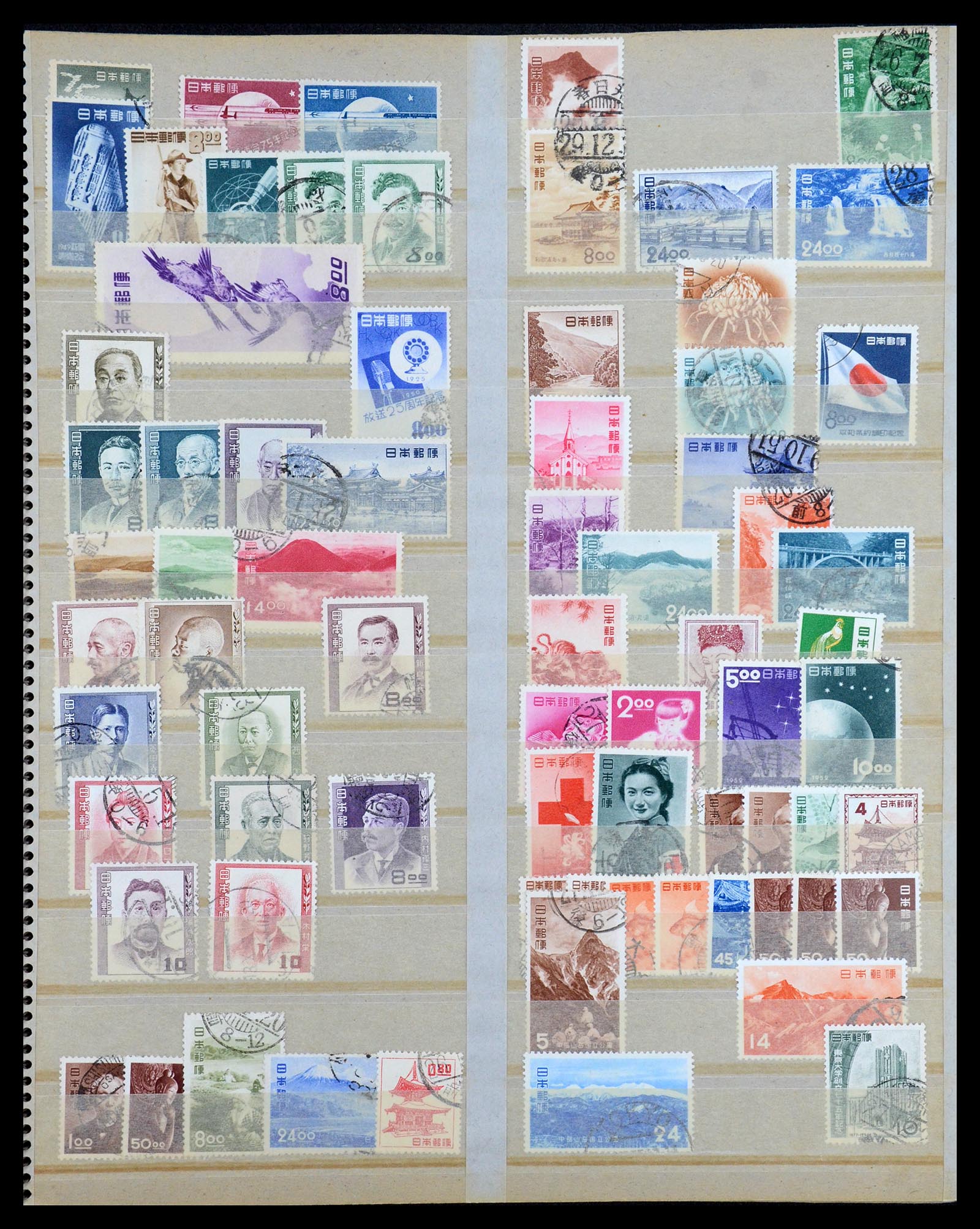 35461 007 - Postzegelverzameling 35461 Japan 1876-1972.
