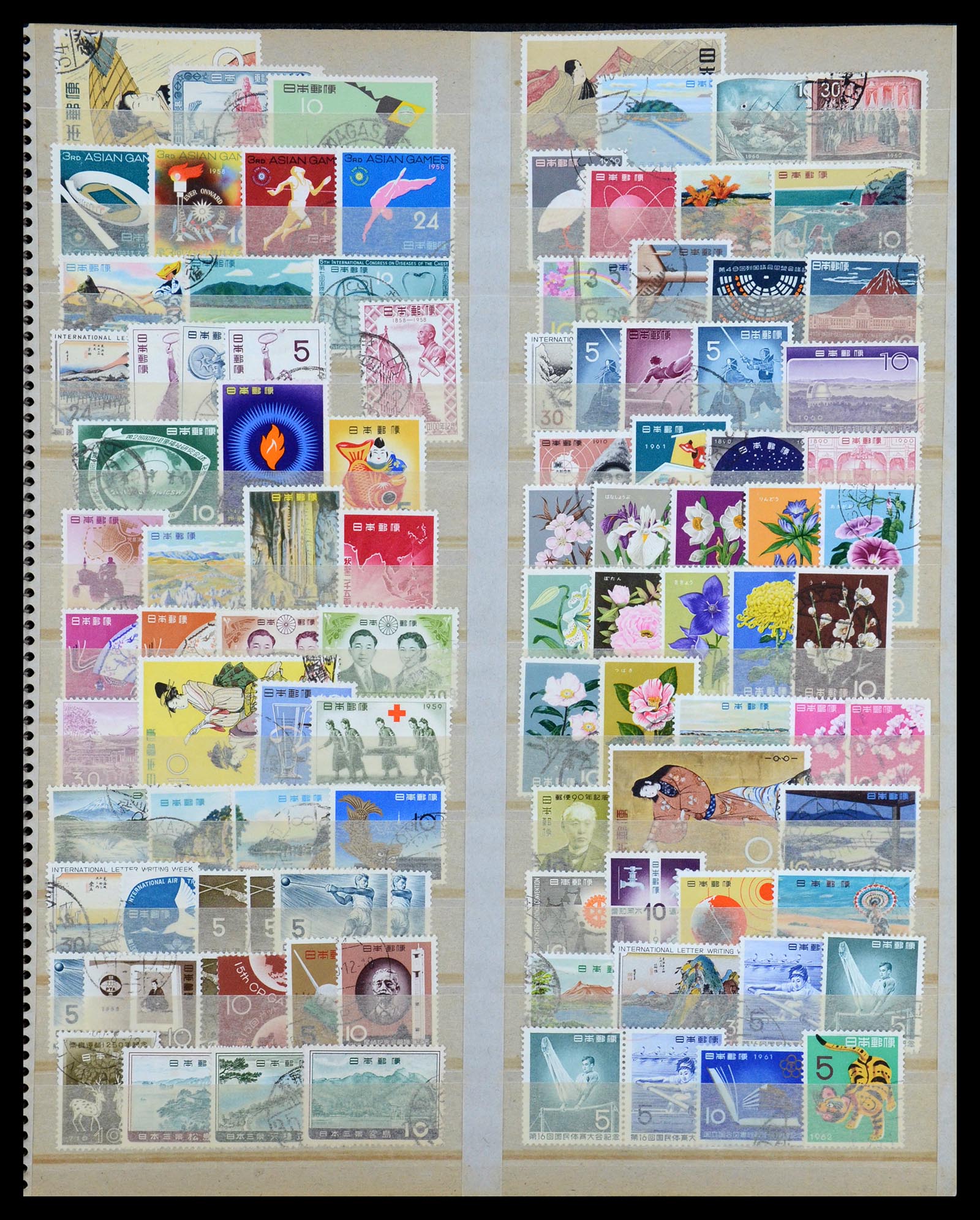35461 009 - Postzegelverzameling 35461 Japan 1876-1972.
