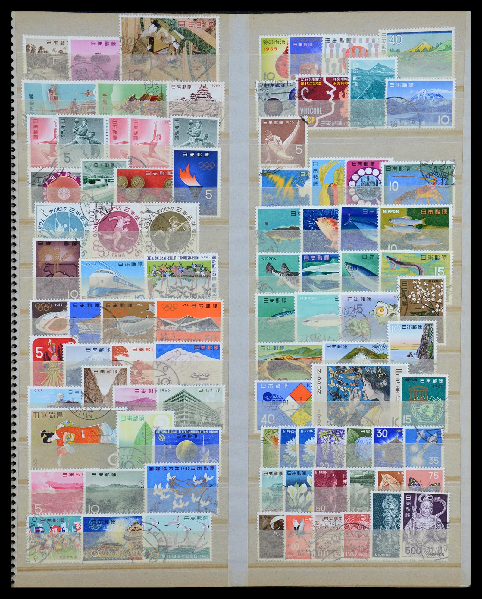35461 011 - Postzegelverzameling 35461 Japan 1876-1972.