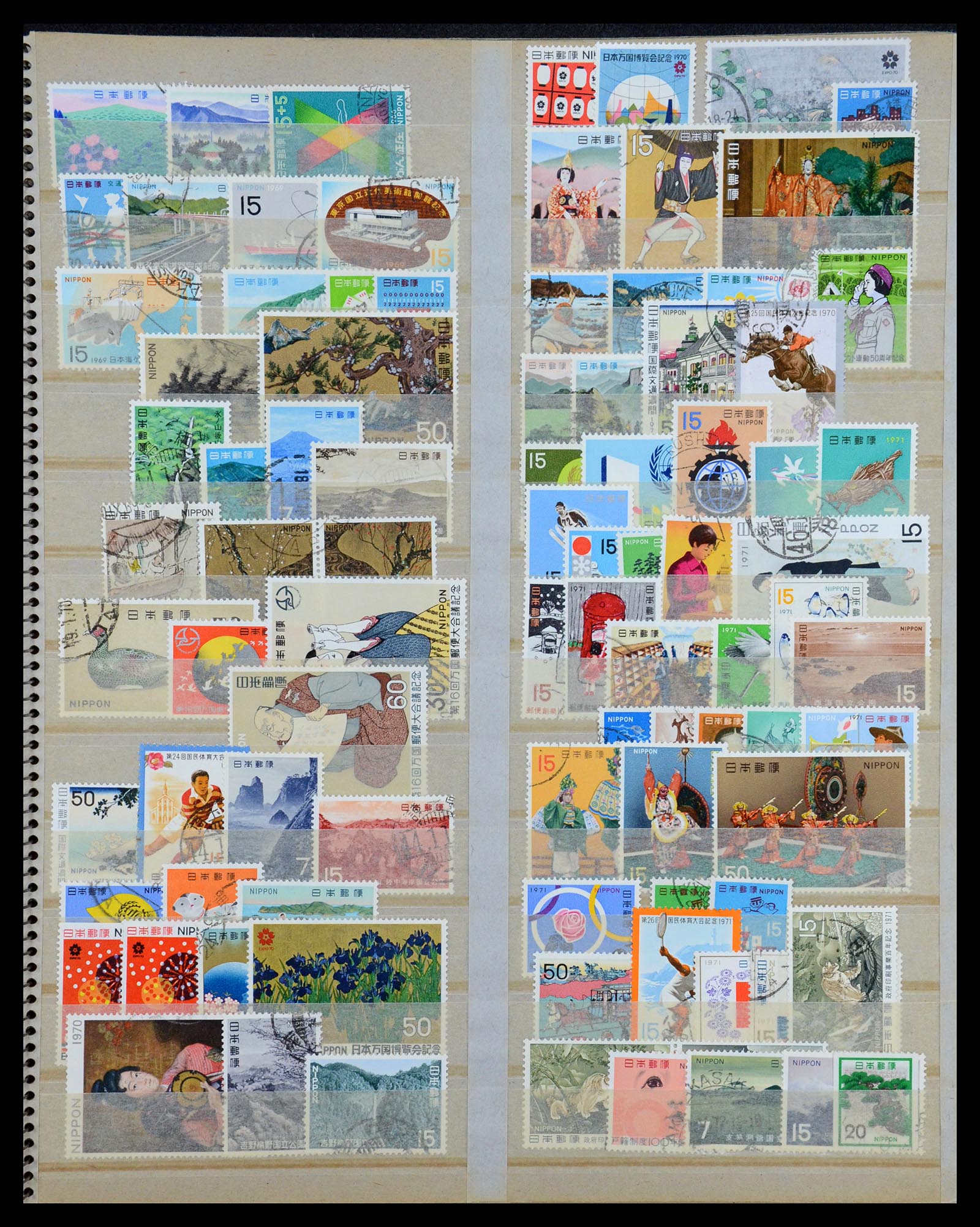 35461 013 - Postzegelverzameling 35461 Japan 1876-1972.