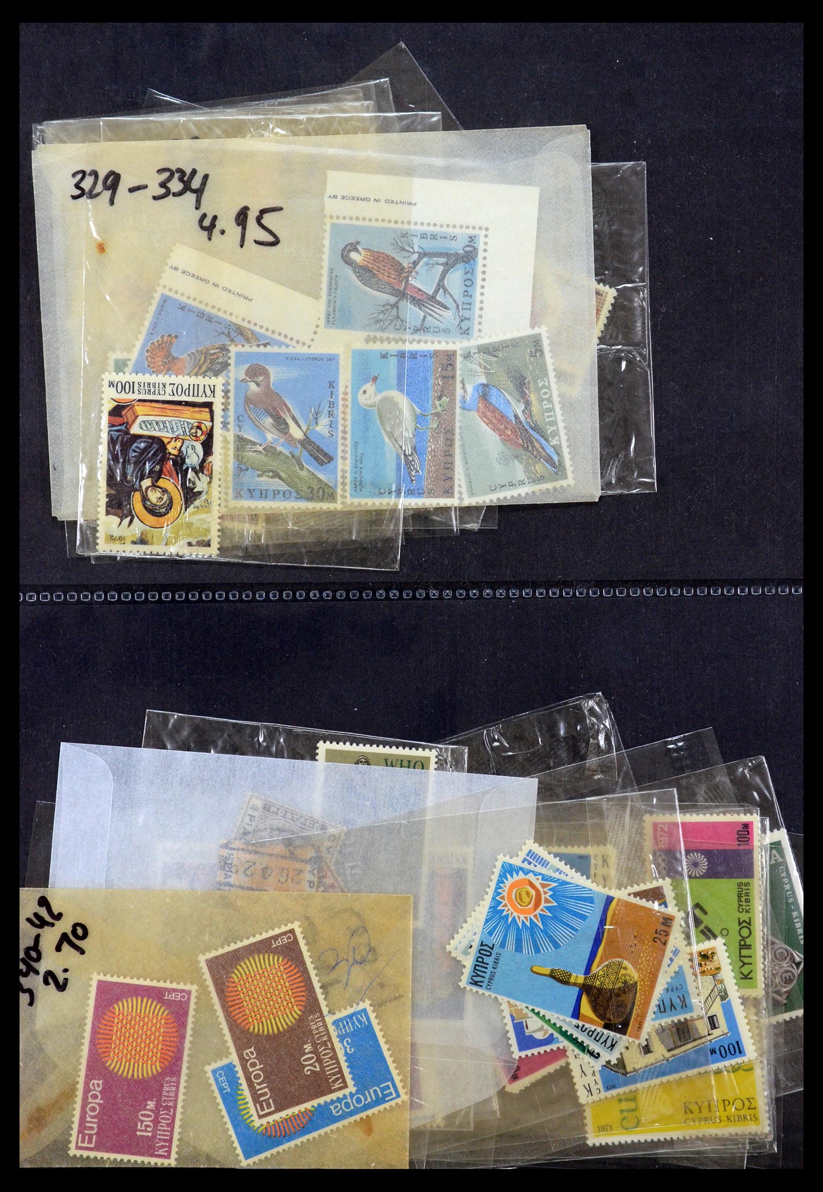 35468 060 - Postzegelverzameling 35468 Cyprus 1880-1990.