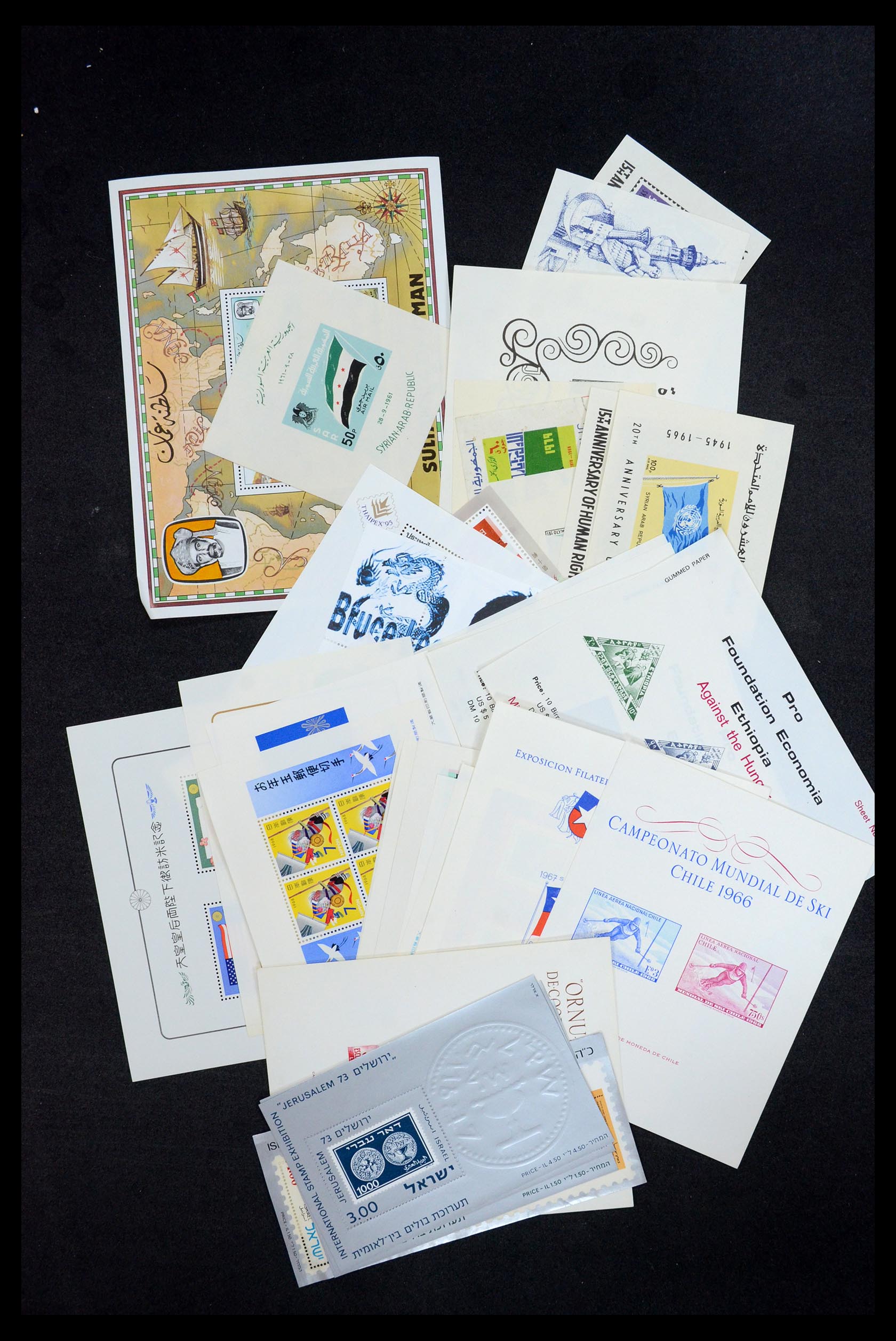 35472 021 - Stamp Collection 35472 World souvenir sheets MNH.