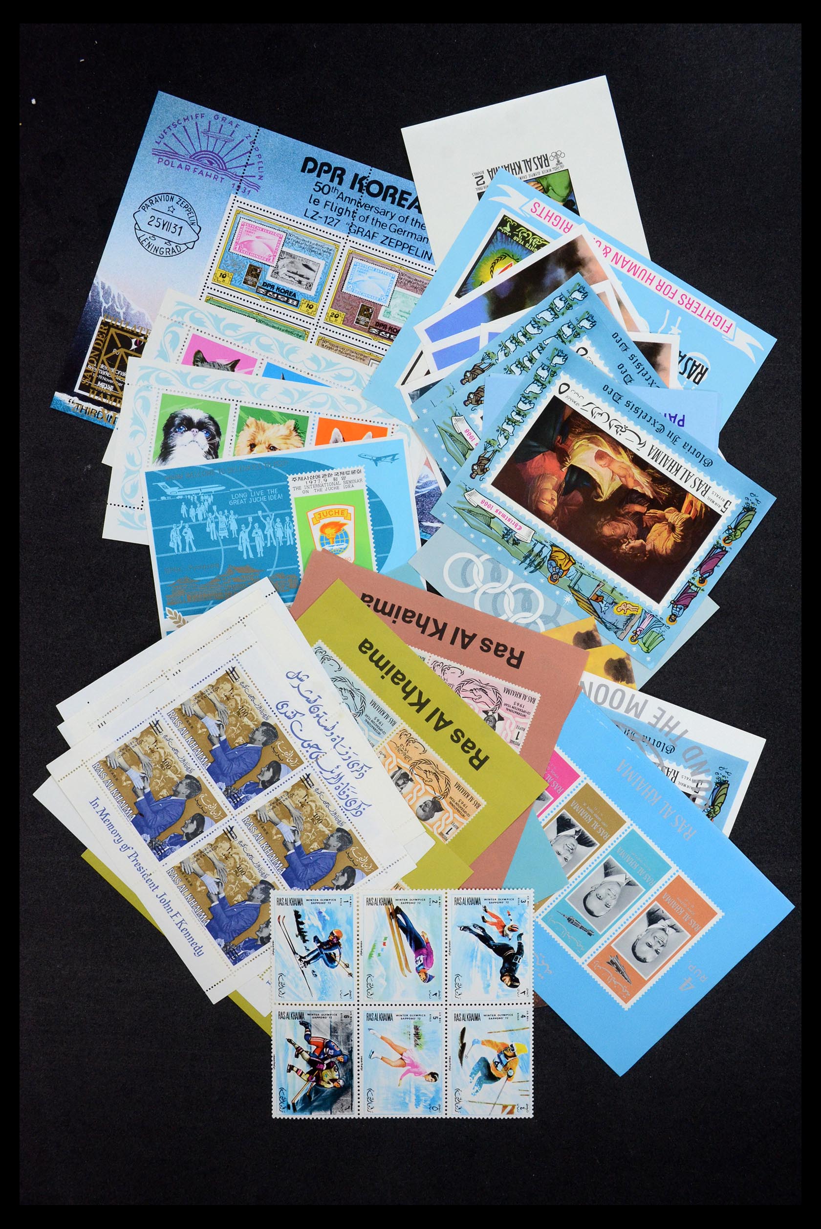 35472 031 - Stamp Collection 35472 World souvenir sheets MNH.