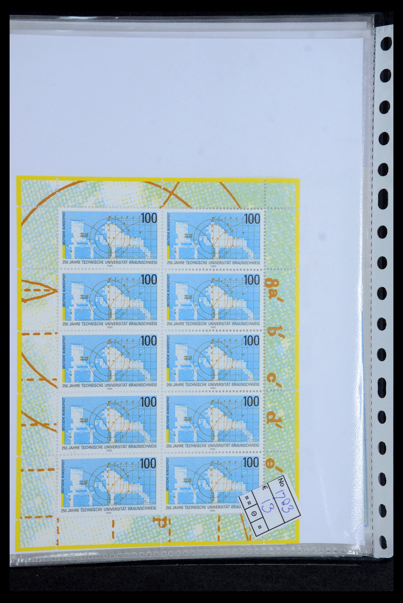 35474 002 - Postzegelverzameling 35474 Bundespost 1995-2000.