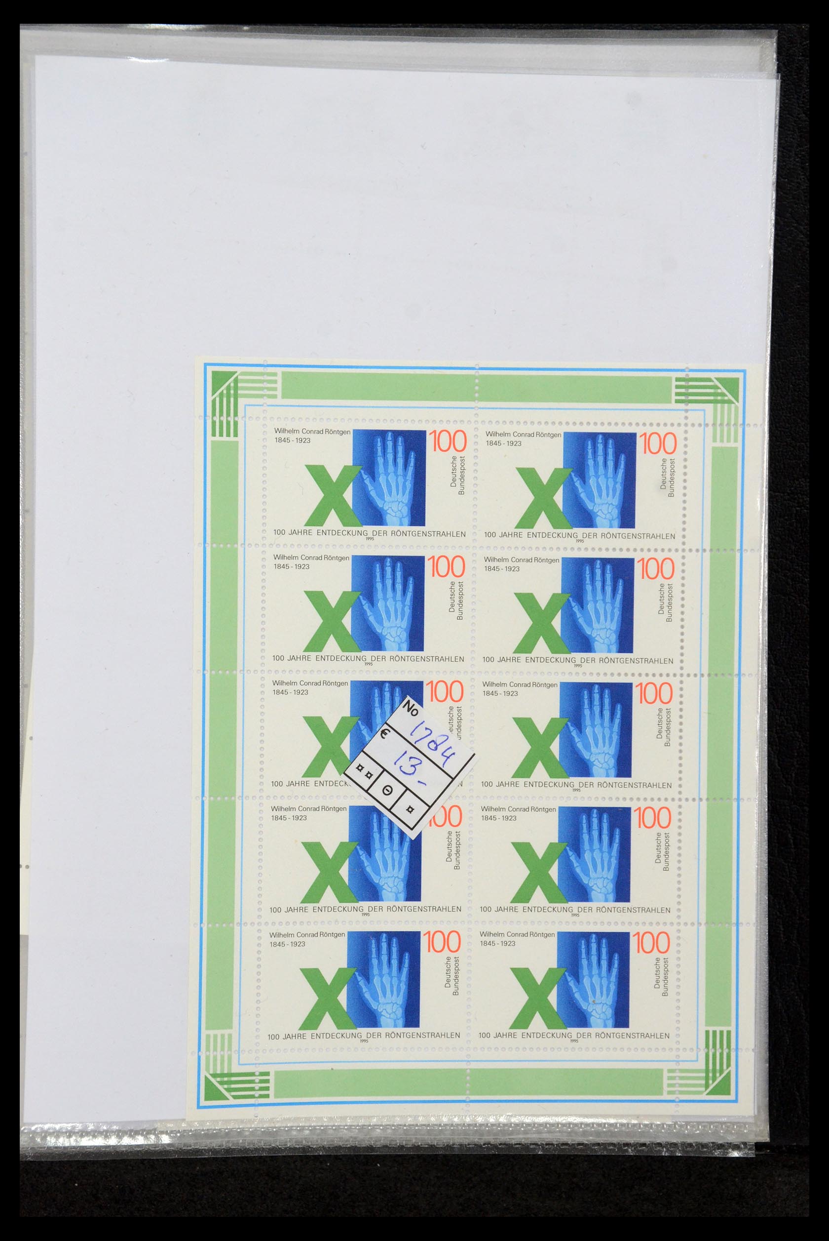 35474 003 - Postzegelverzameling 35474 Bundespost 1995-2000.