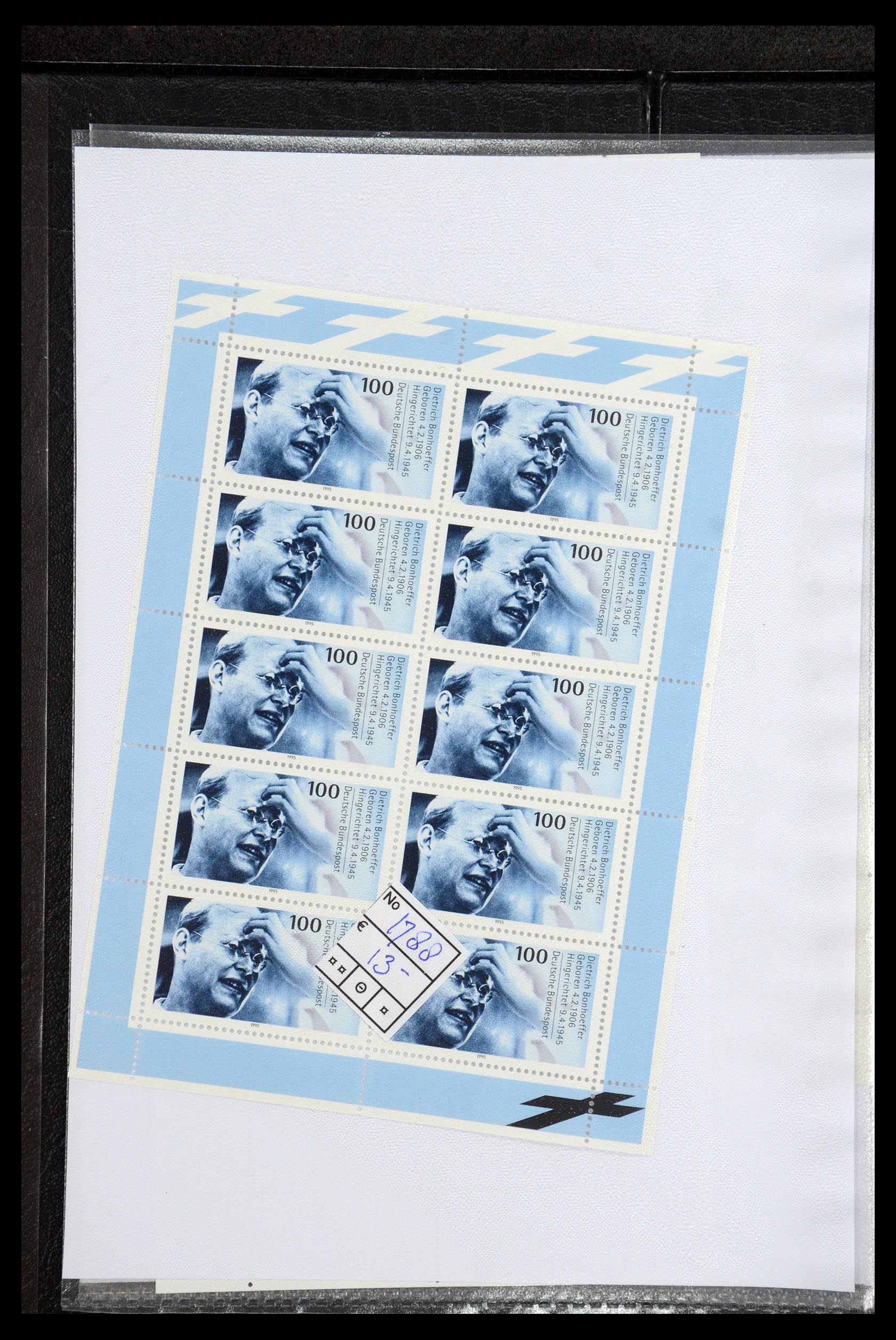 35474 006 - Postzegelverzameling 35474 Bundespost 1995-2000.