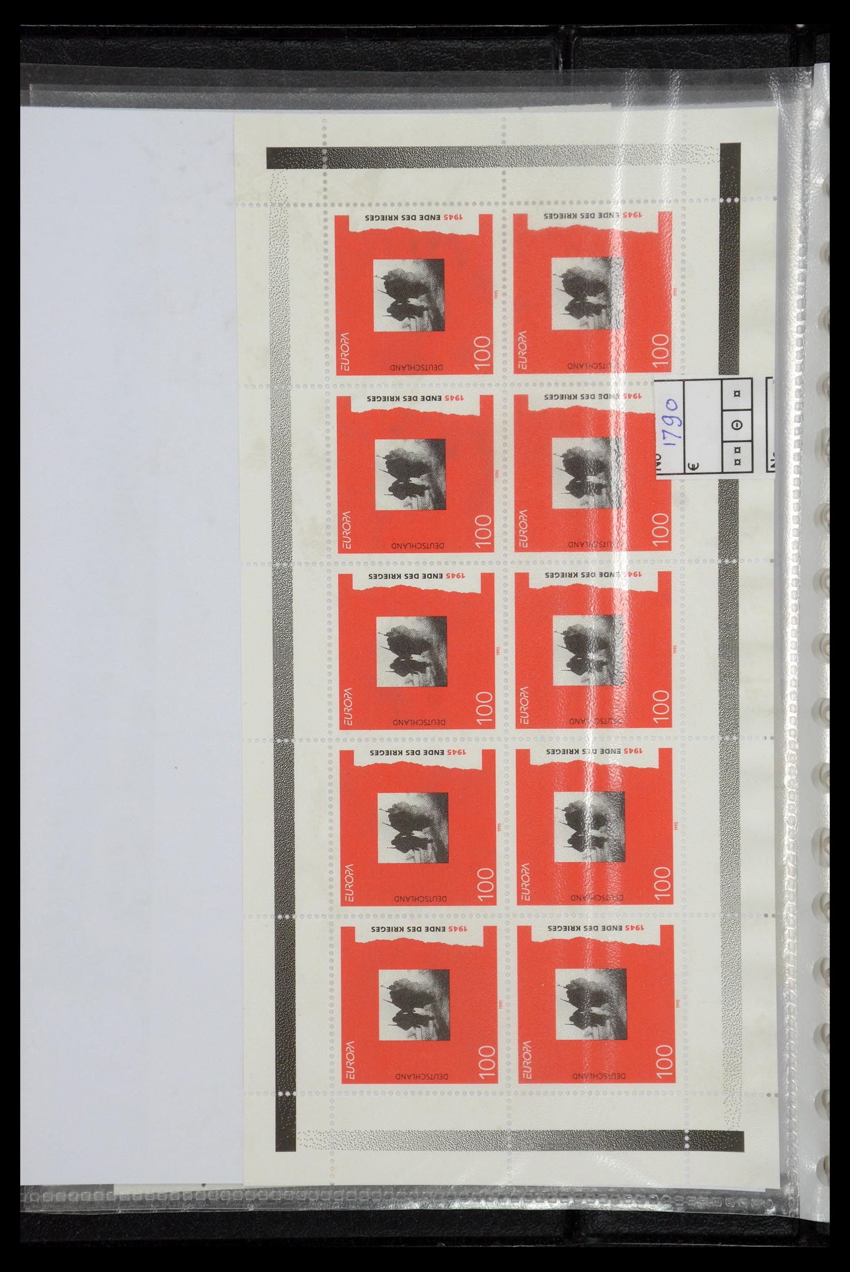 35474 008 - Postzegelverzameling 35474 Bundespost 1995-2000.