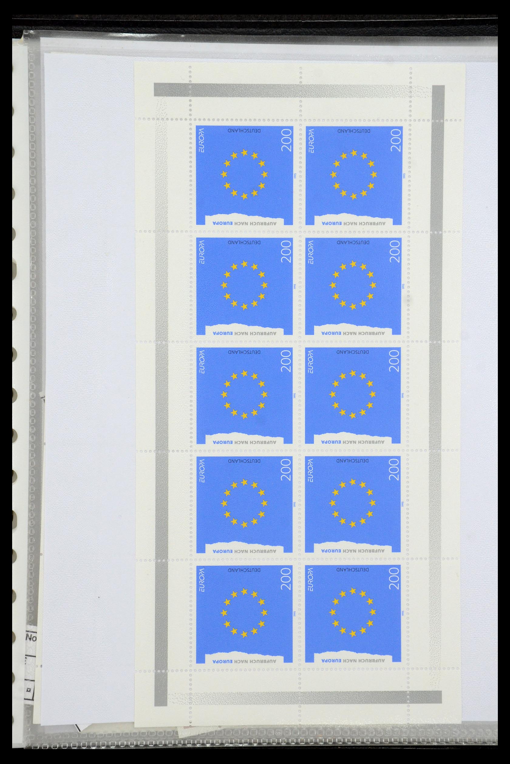 35474 009 - Postzegelverzameling 35474 Bundespost 1995-2000.