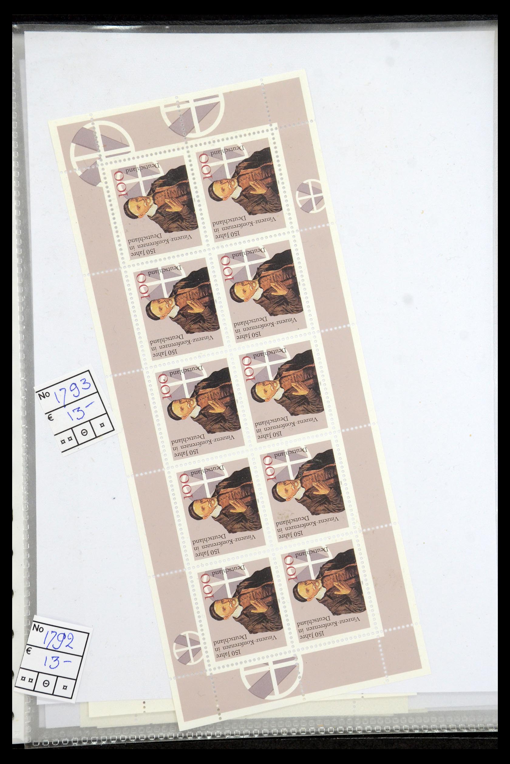 35474 011 - Postzegelverzameling 35474 Bundespost 1995-2000.