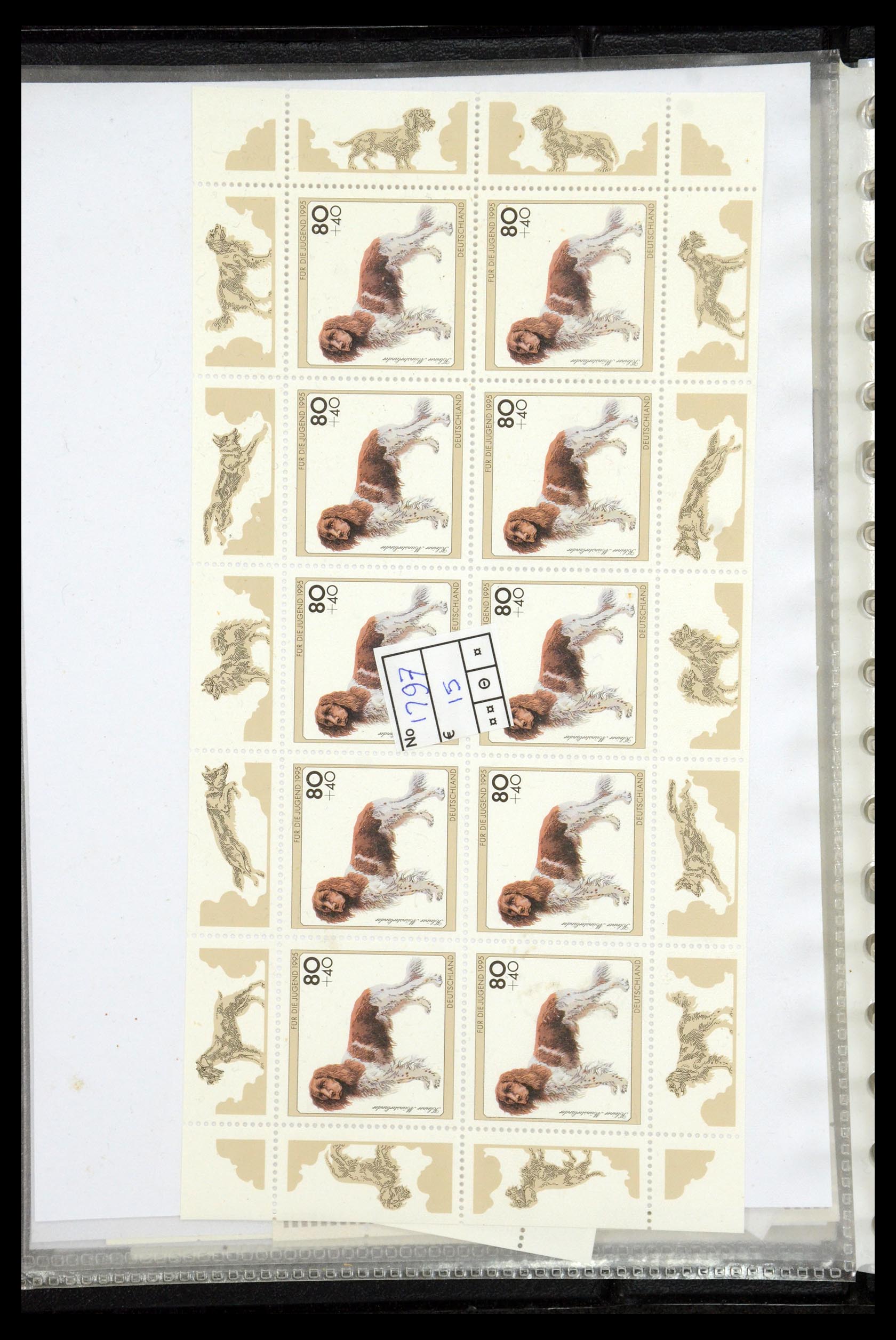 35474 012 - Postzegelverzameling 35474 Bundespost 1995-2000.