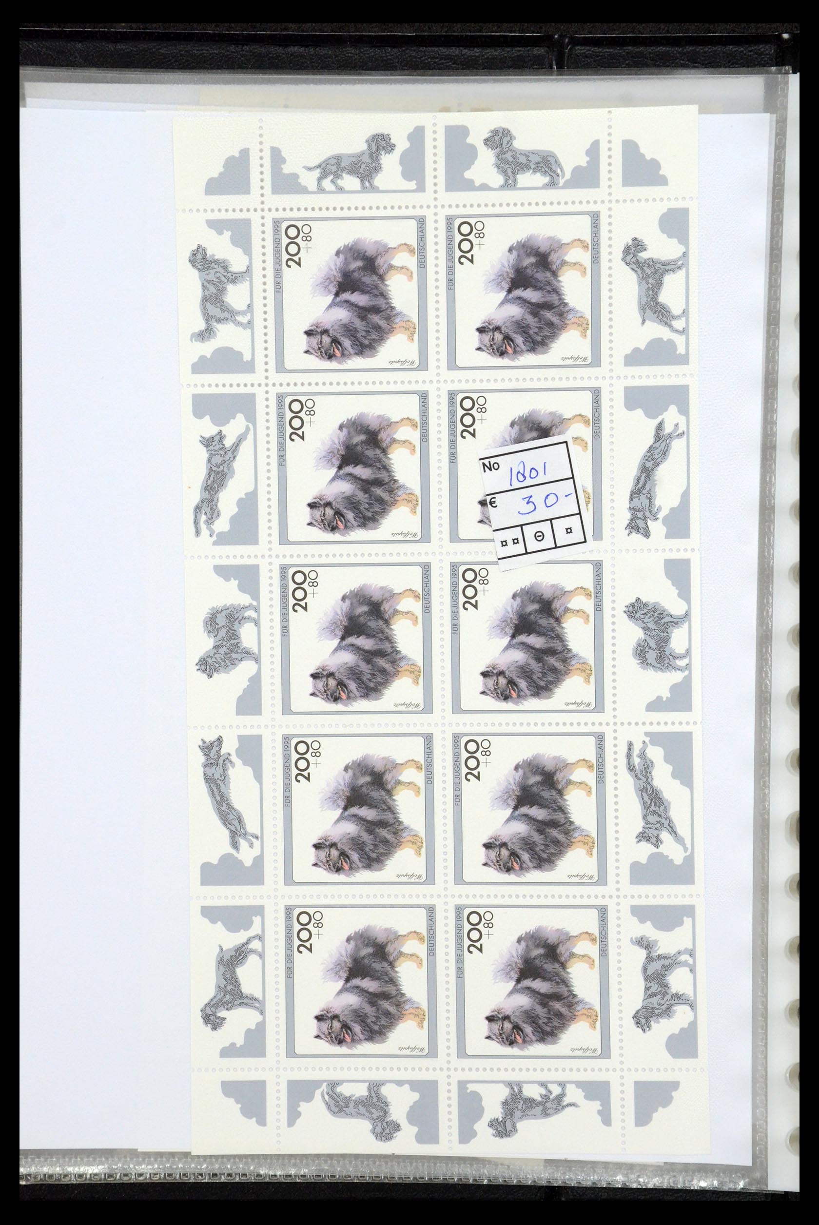 35474 016 - Postzegelverzameling 35474 Bundespost 1995-2000.