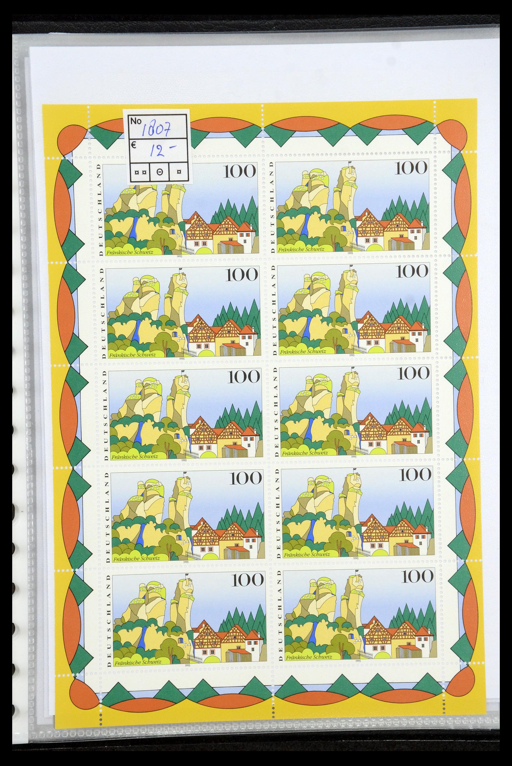 35474 021 - Postzegelverzameling 35474 Bundespost 1995-2000.