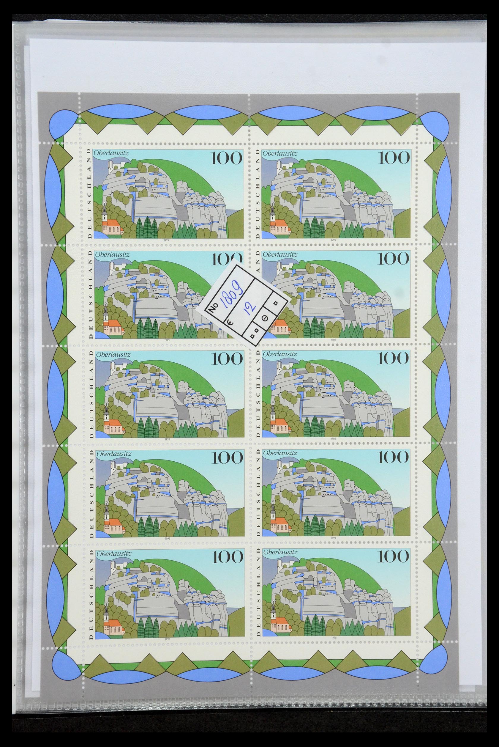 35474 023 - Postzegelverzameling 35474 Bundespost 1995-2000.