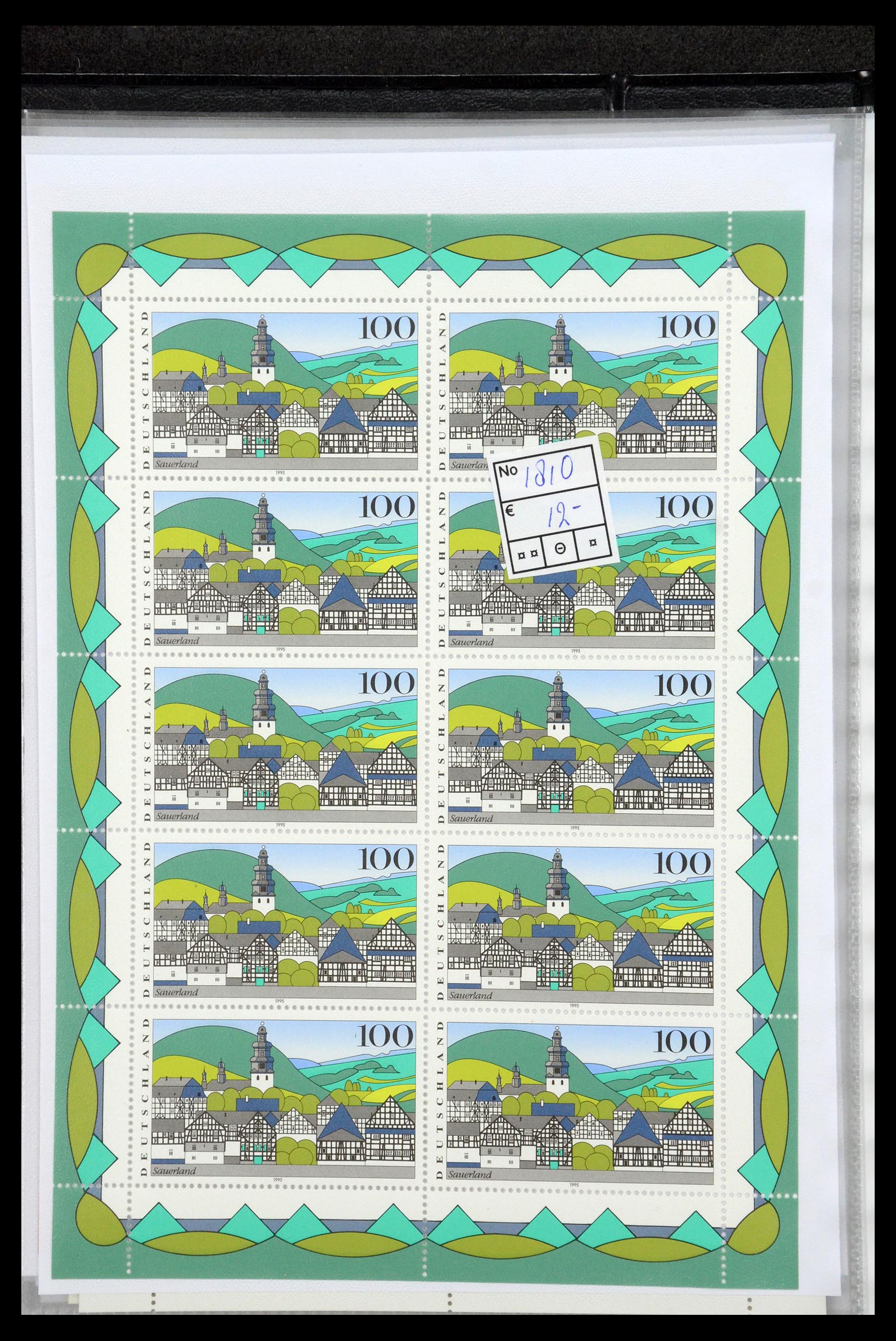 35474 024 - Postzegelverzameling 35474 Bundespost 1995-2000.