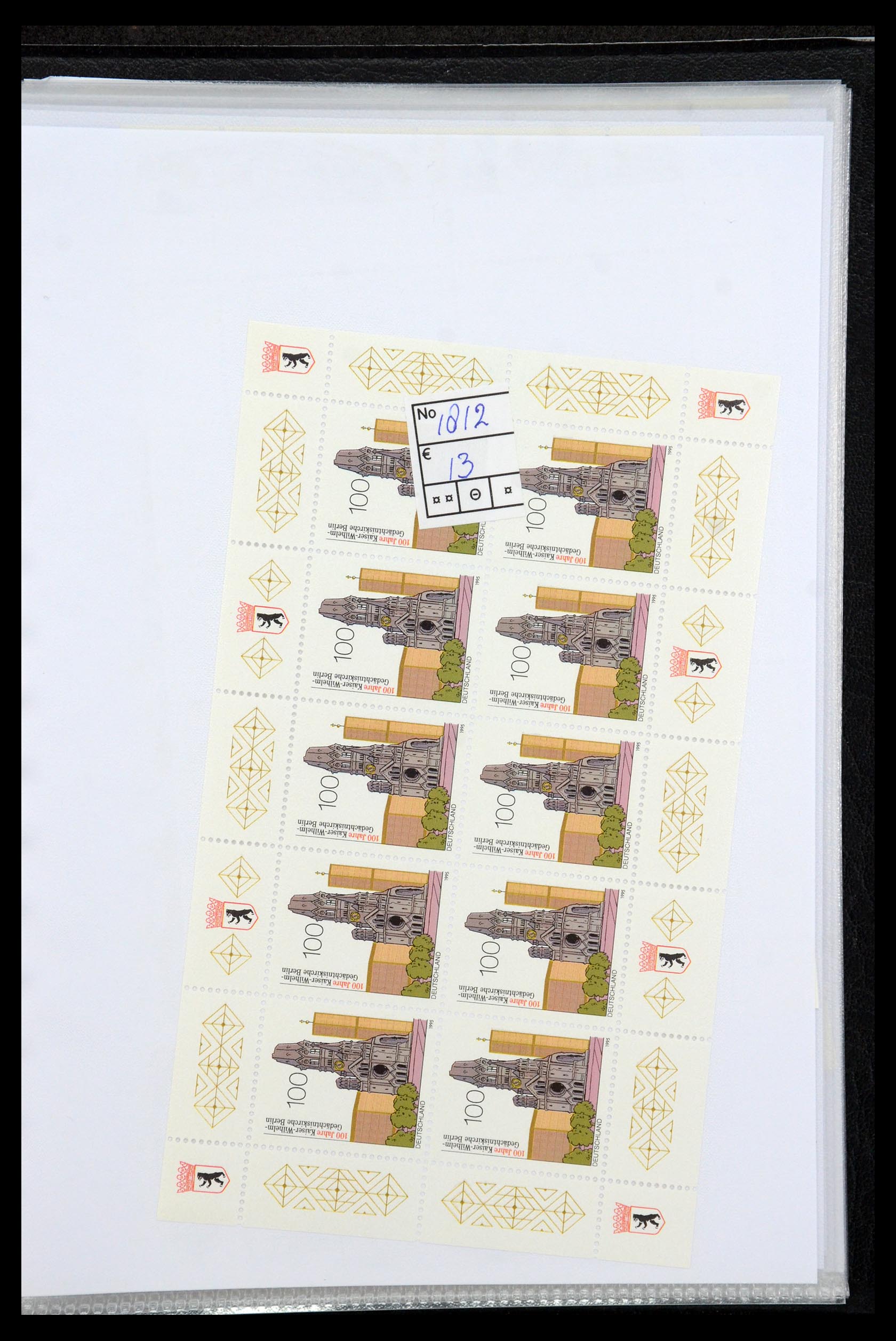 35474 025 - Postzegelverzameling 35474 Bundespost 1995-2000.