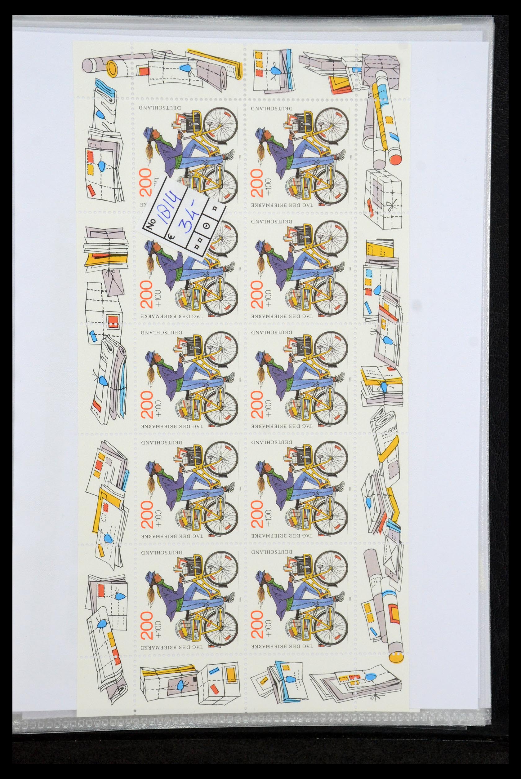 35474 027 - Postzegelverzameling 35474 Bundespost 1995-2000.