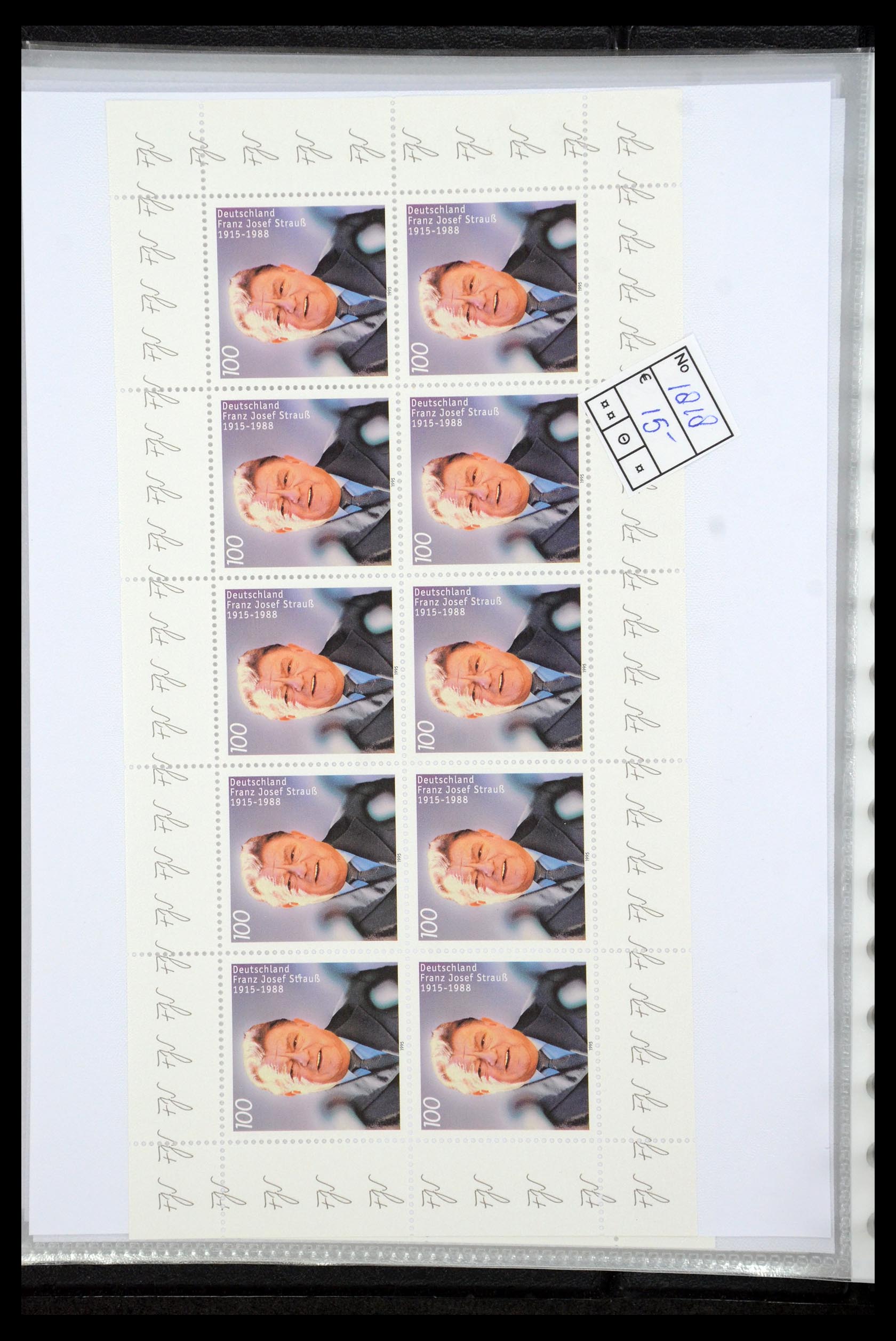 35474 028 - Stamp Collection 35474 Bundespost 1995-2000.
