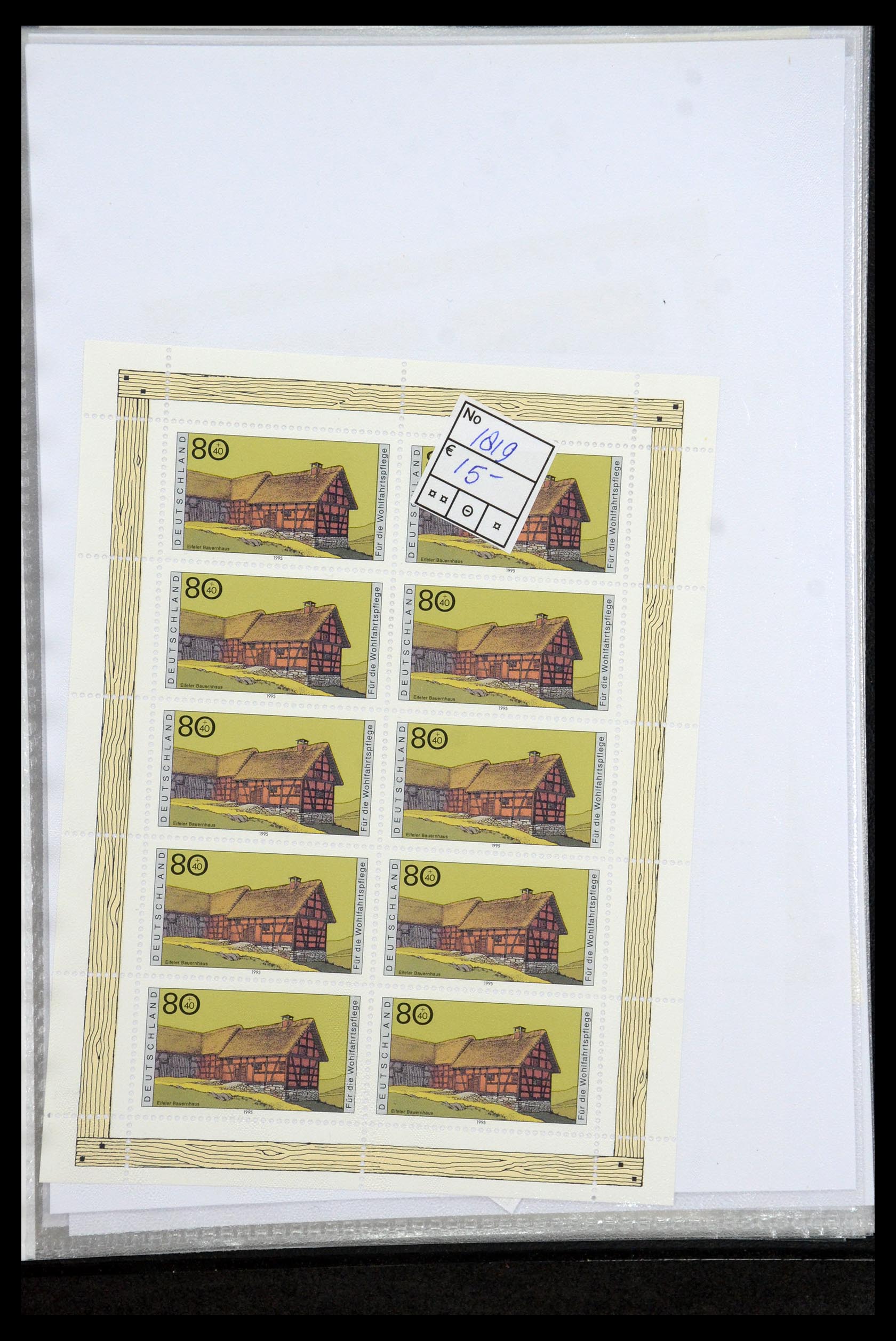35474 029 - Postzegelverzameling 35474 Bundespost 1995-2000.