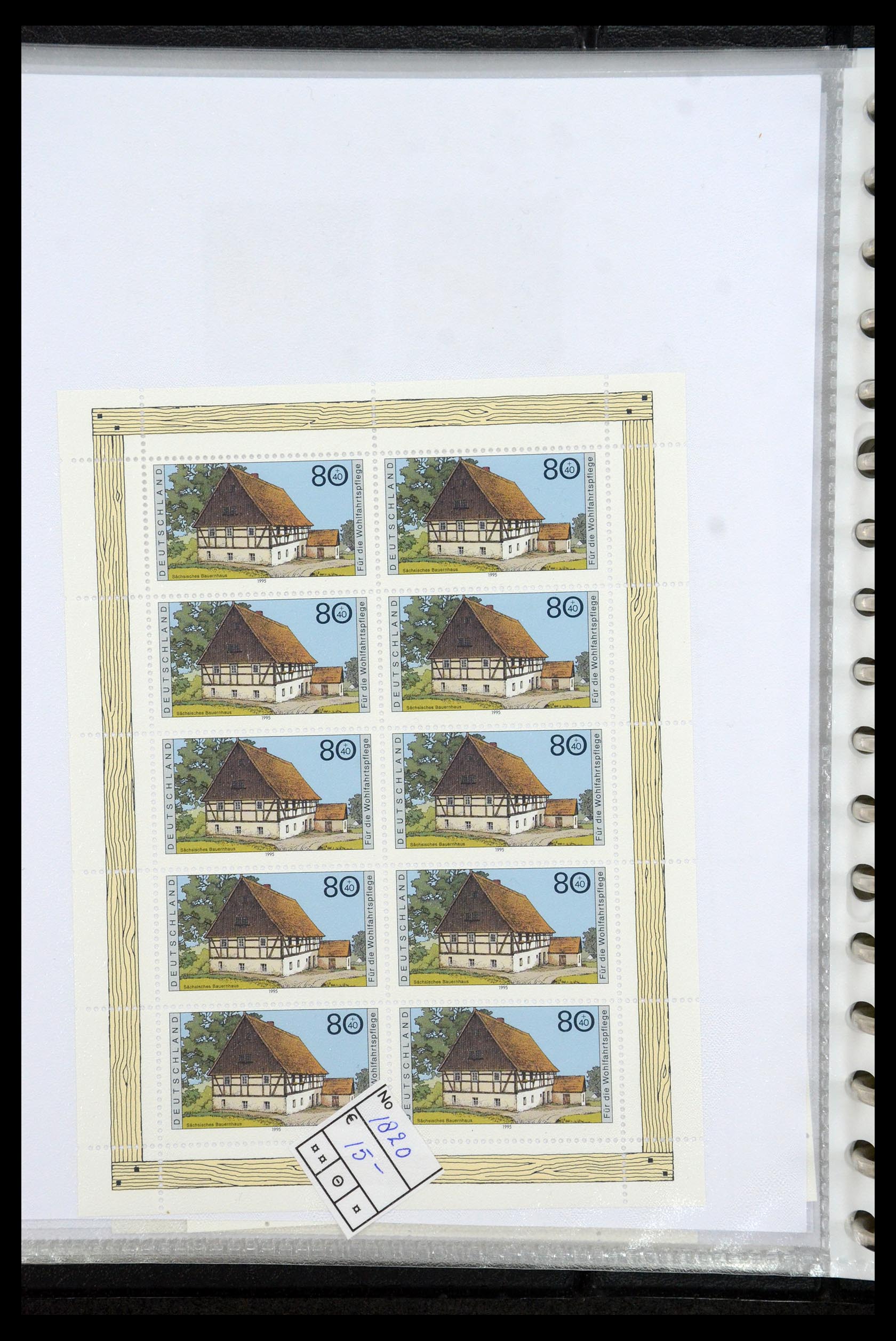 35474 030 - Postzegelverzameling 35474 Bundespost 1995-2000.