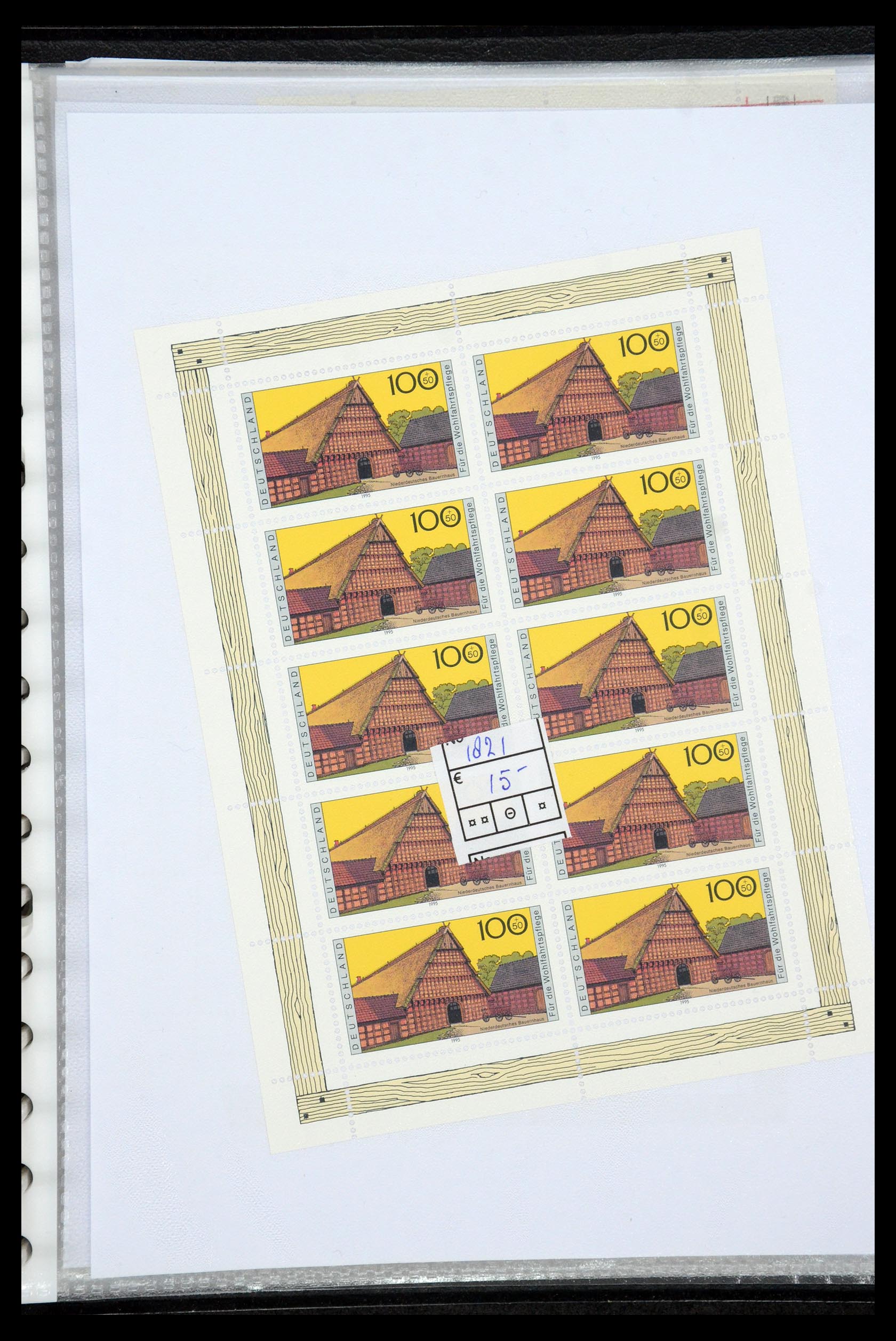 35474 031 - Postzegelverzameling 35474 Bundespost 1995-2000.