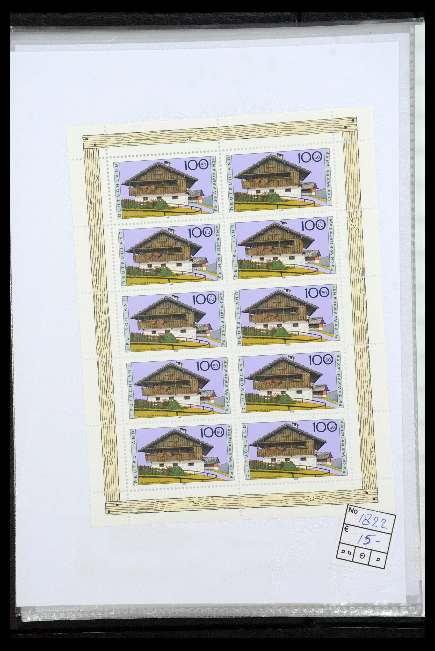 35474 032 - Postzegelverzameling 35474 Bundespost 1995-2000.