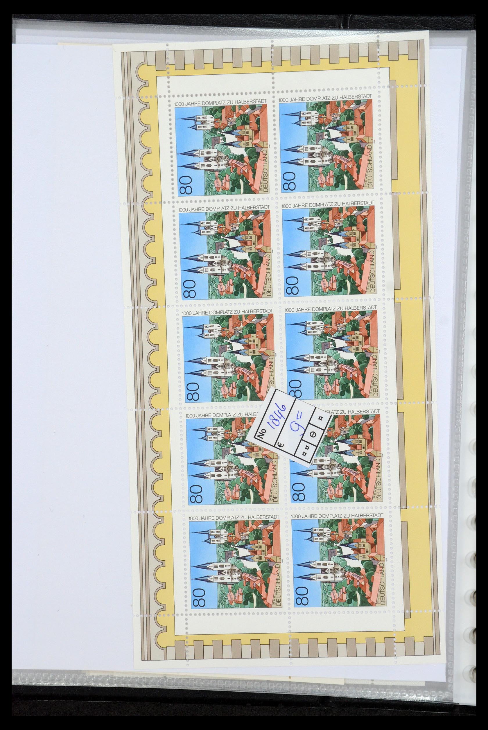35474 042 - Postzegelverzameling 35474 Bundespost 1995-2000.