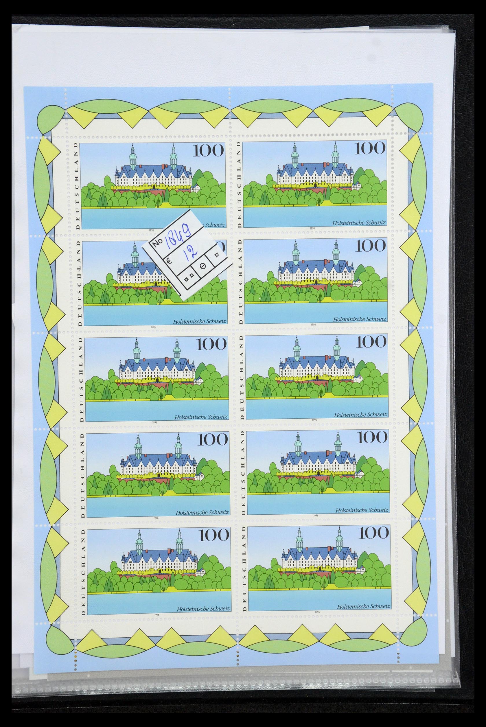 35474 045 - Postzegelverzameling 35474 Bundespost 1995-2000.