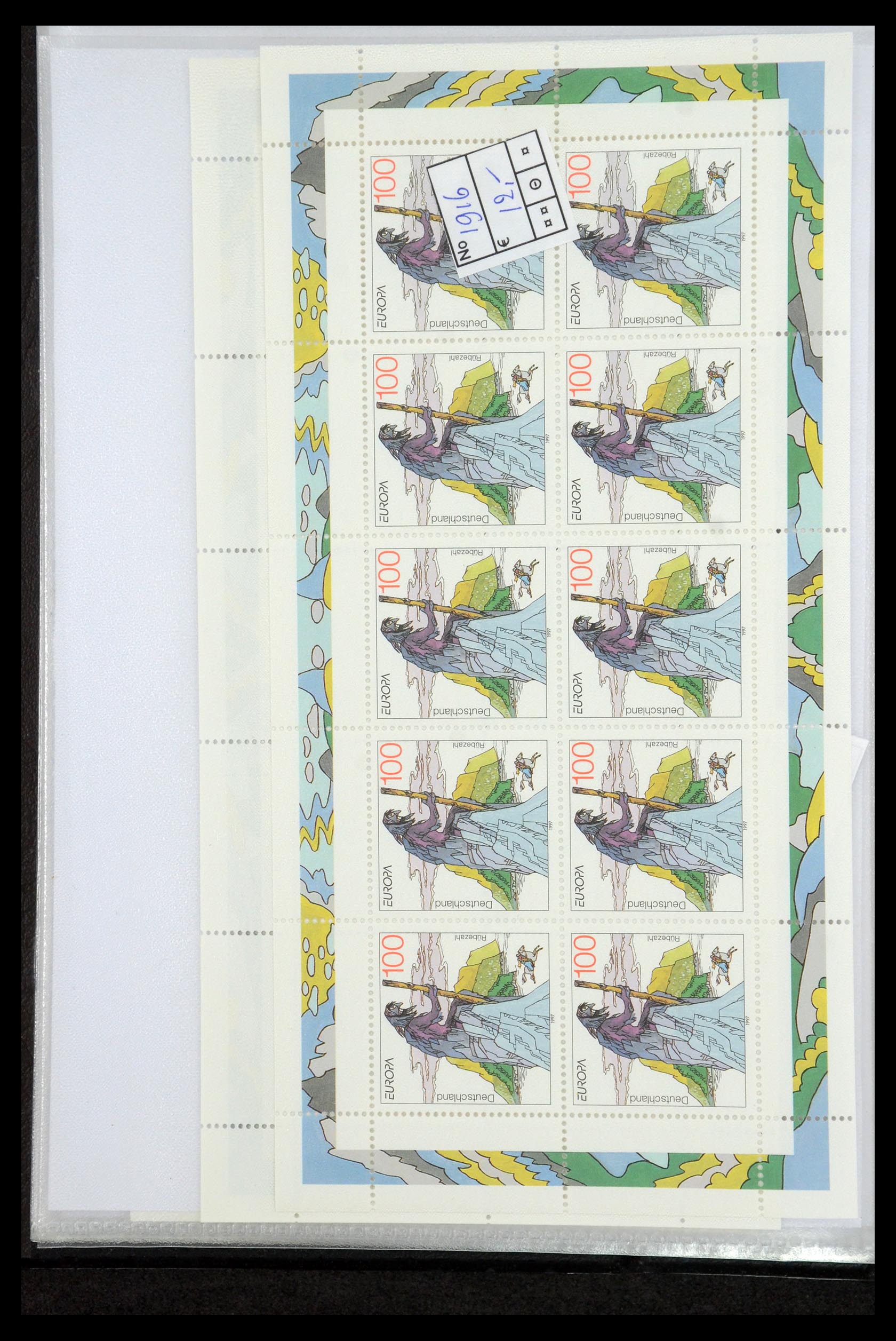 35474 079 - Stamp Collection 35474 Bundespost 1995-2000.