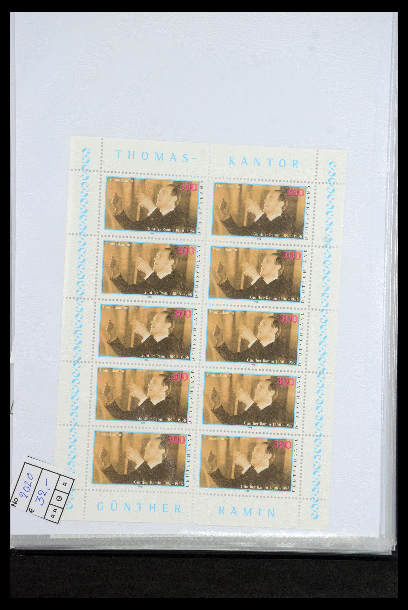 35474 086 - Stamp Collection 35474 Bundespost 1995-2000.